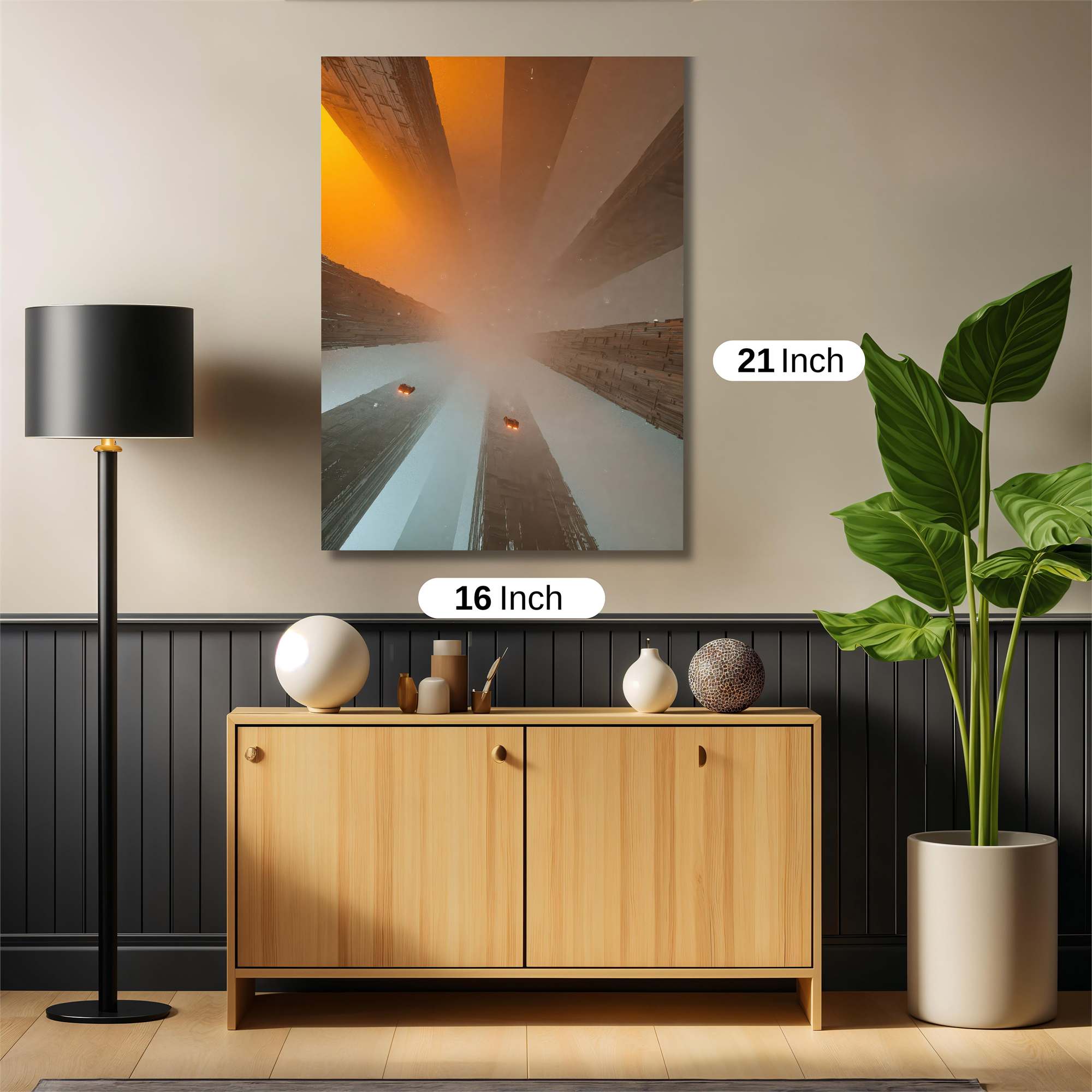 Skyward Serenity Safe Wall Magnetic / M