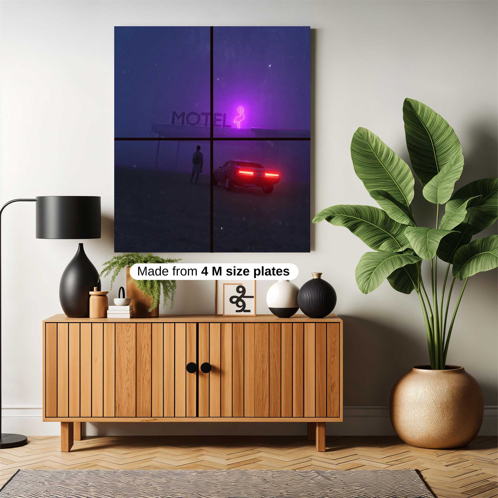 Motel Mystery Safe Wall Magnetic / M