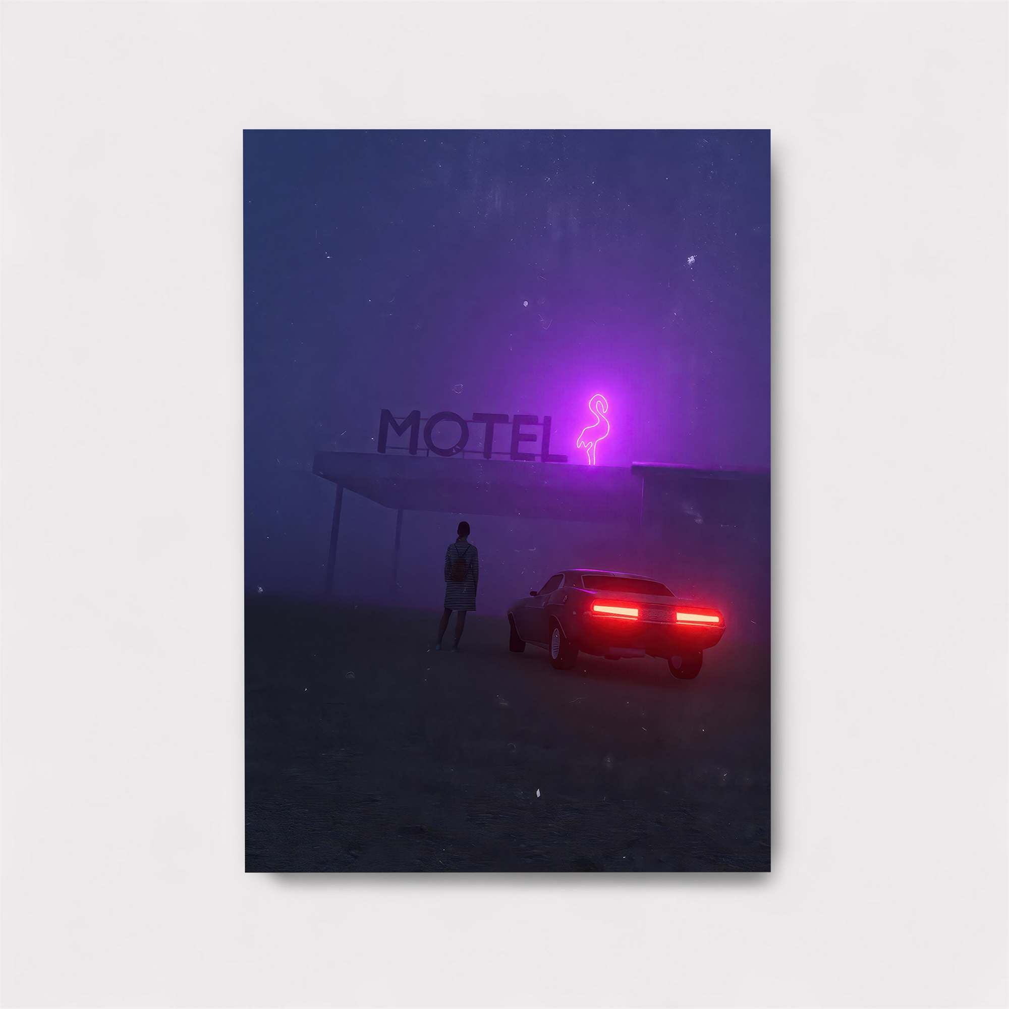 Motel Mystery Safe Wall Magnetic / M
