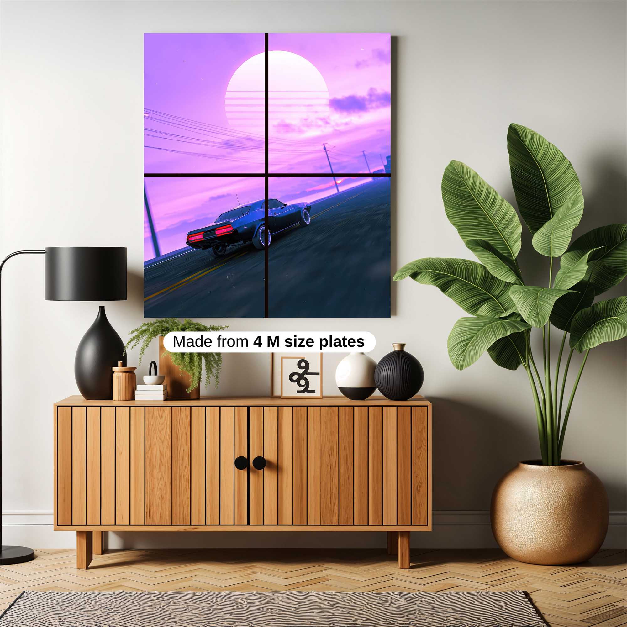 Sunset Chase Safe Wall Magnetic / M