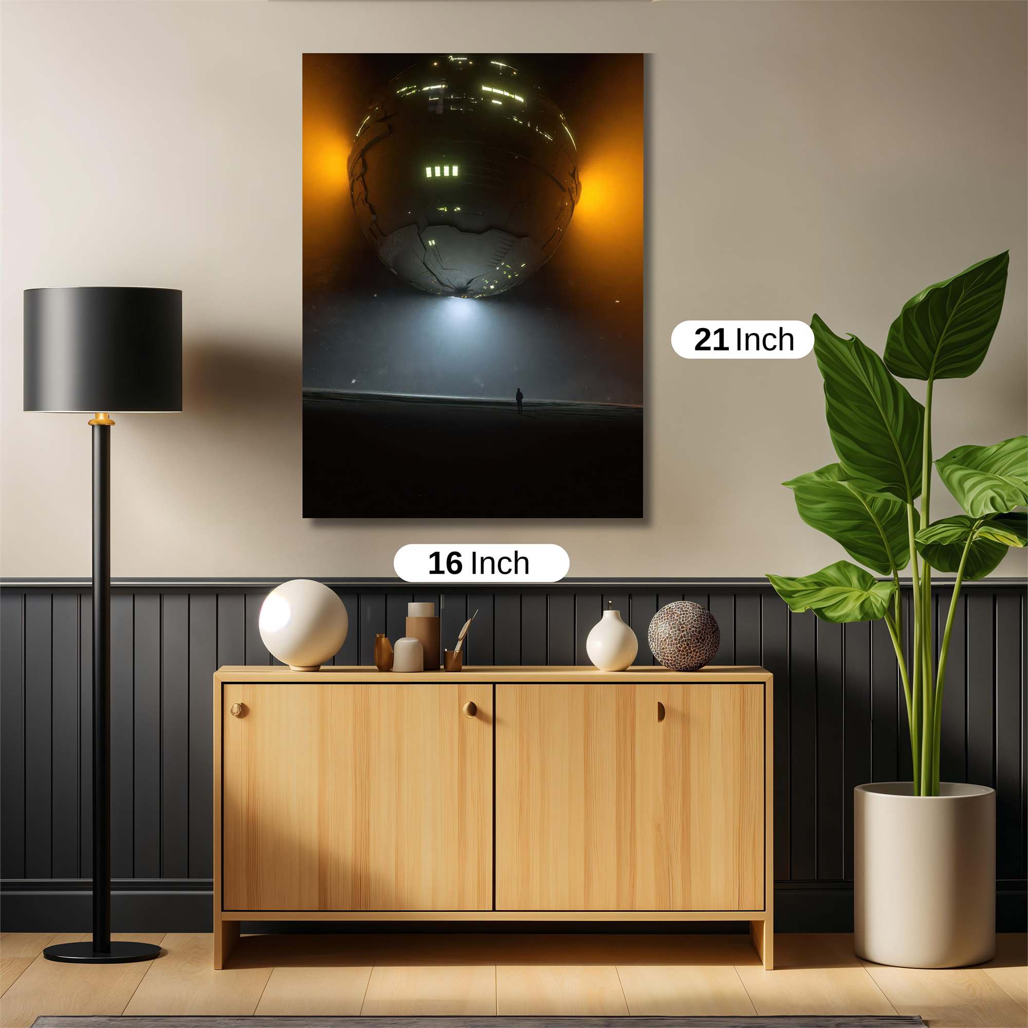 Sphere Enigma Safe Wall Magnetic / M