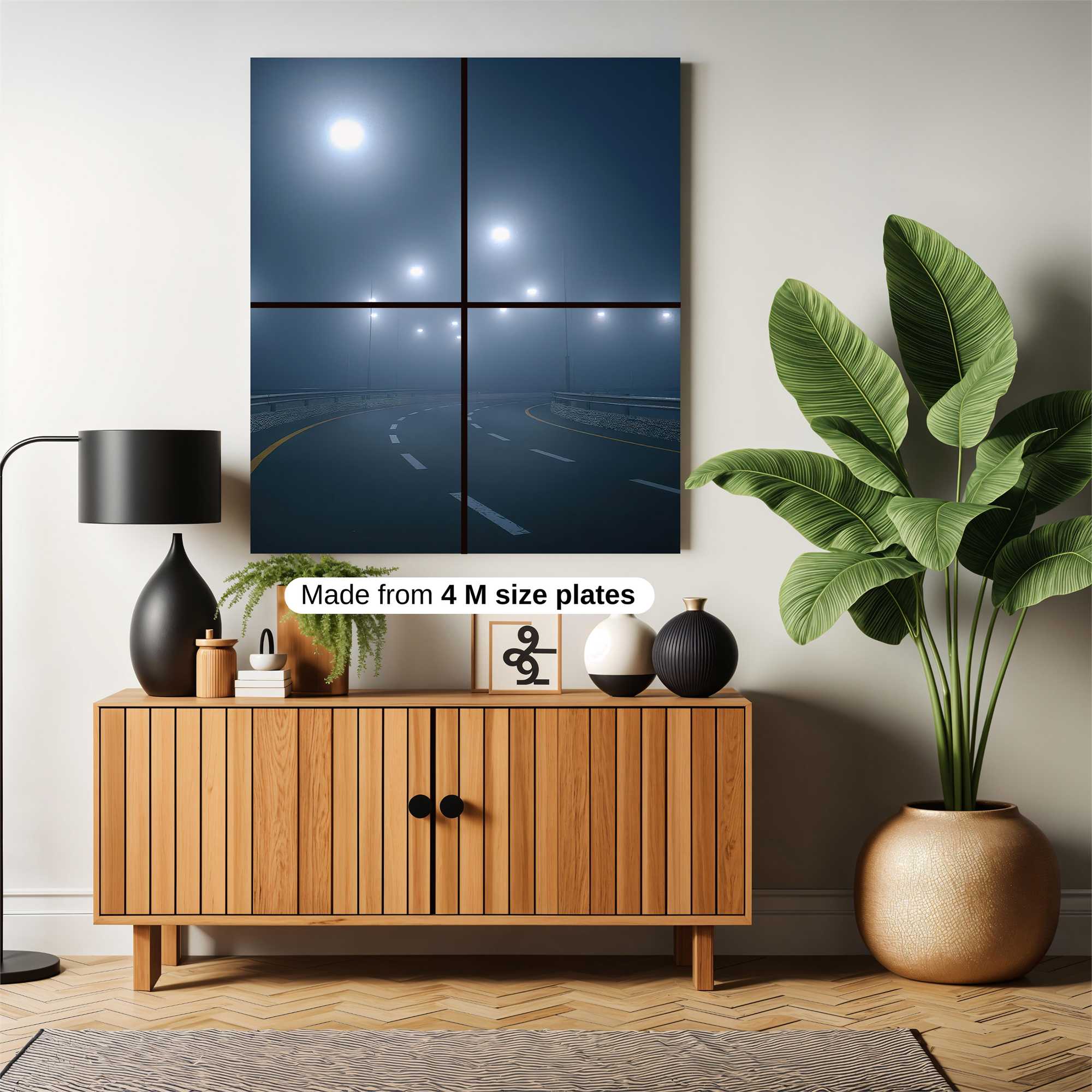 Foggy Journey Safe Wall Magnetic / M