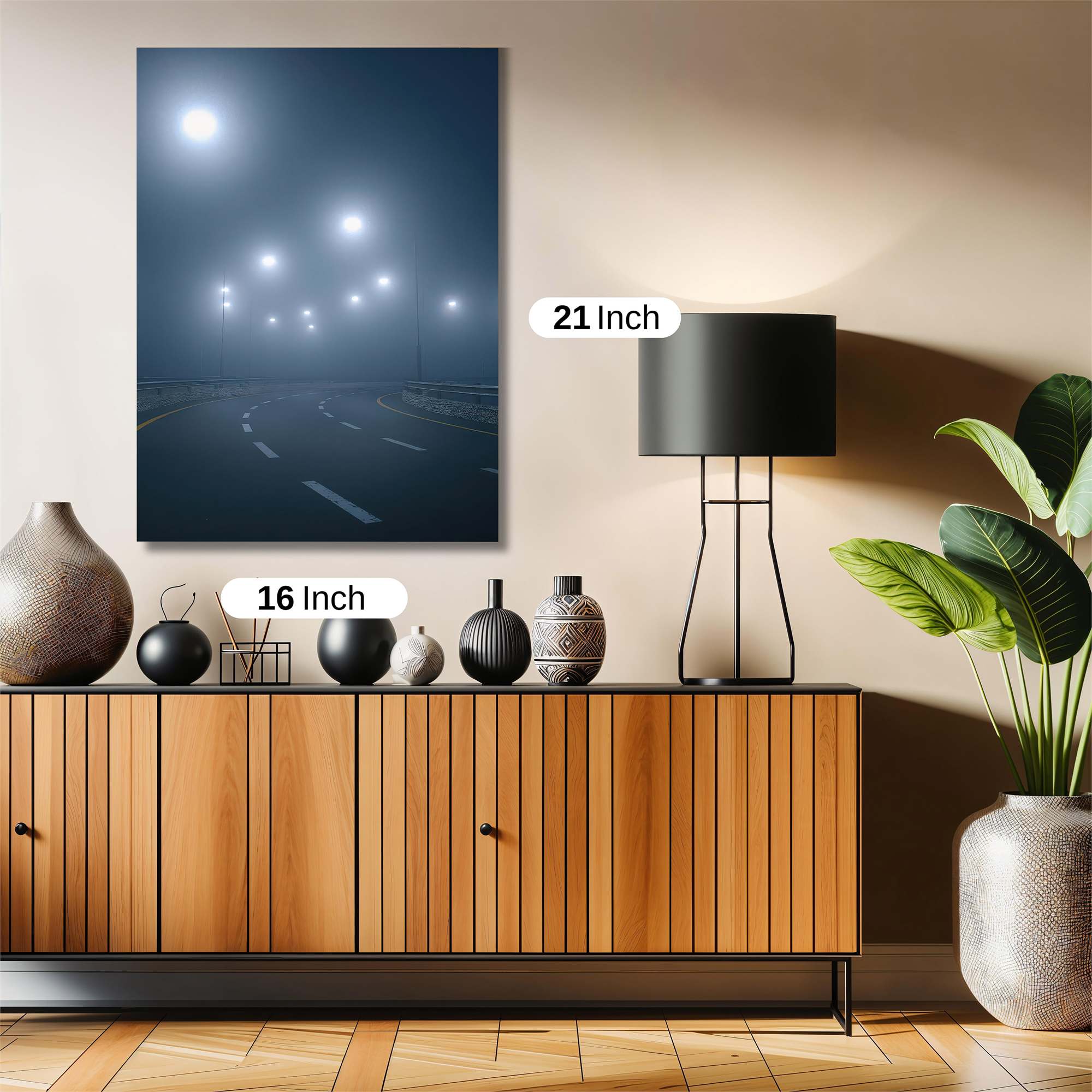 Foggy Journey Safe Wall Magnetic / M