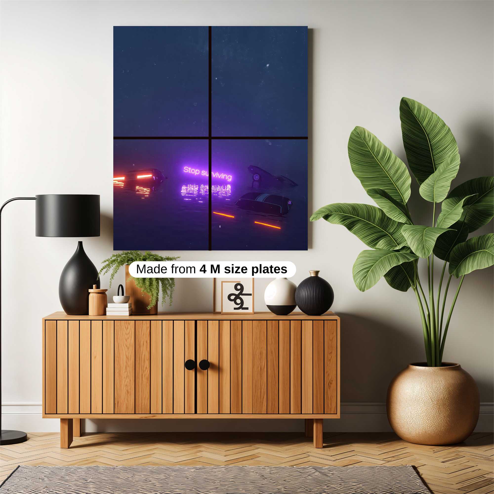 Neon Solace Safe Wall Magnetic / M