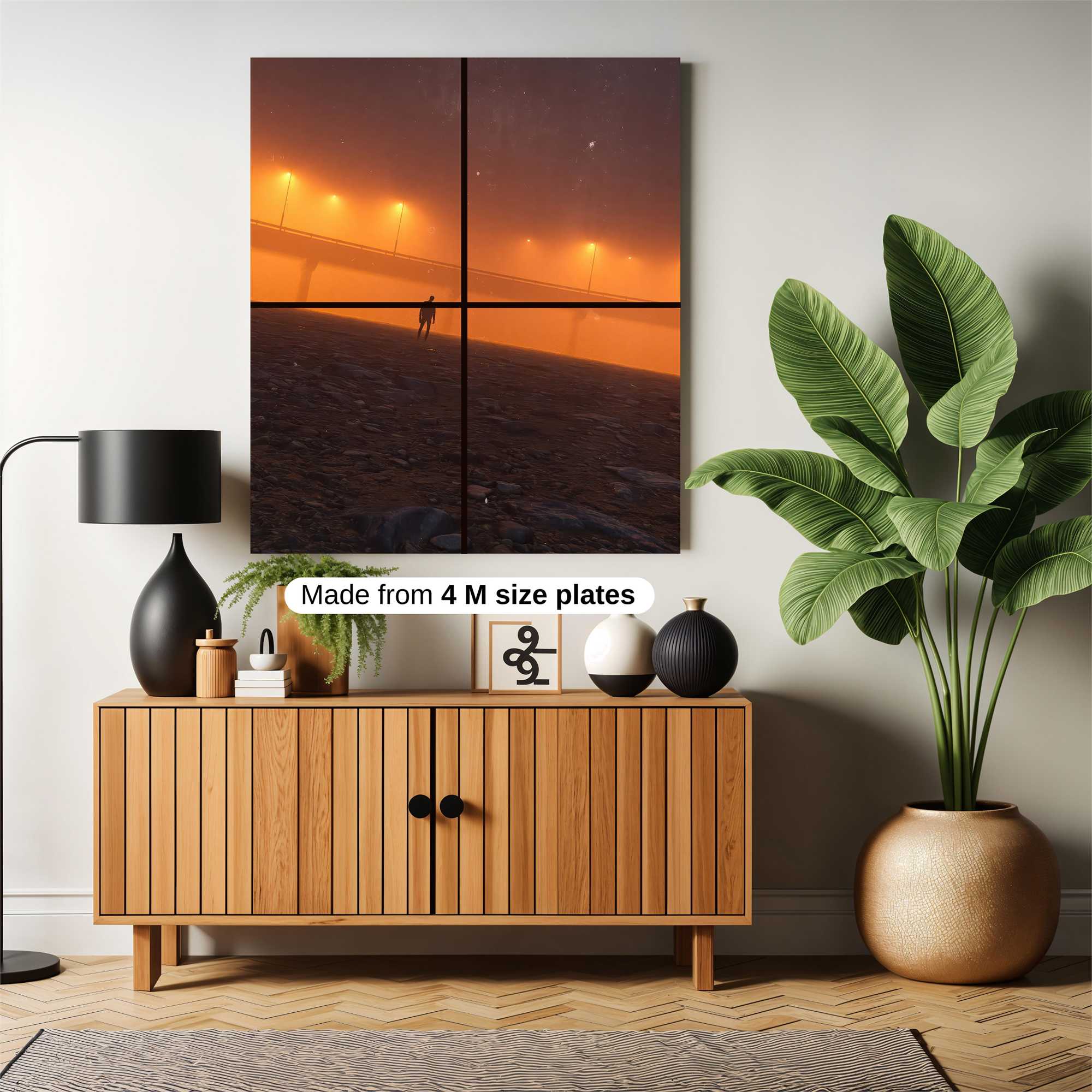 Night Solitude Safe Wall Magnetic / M