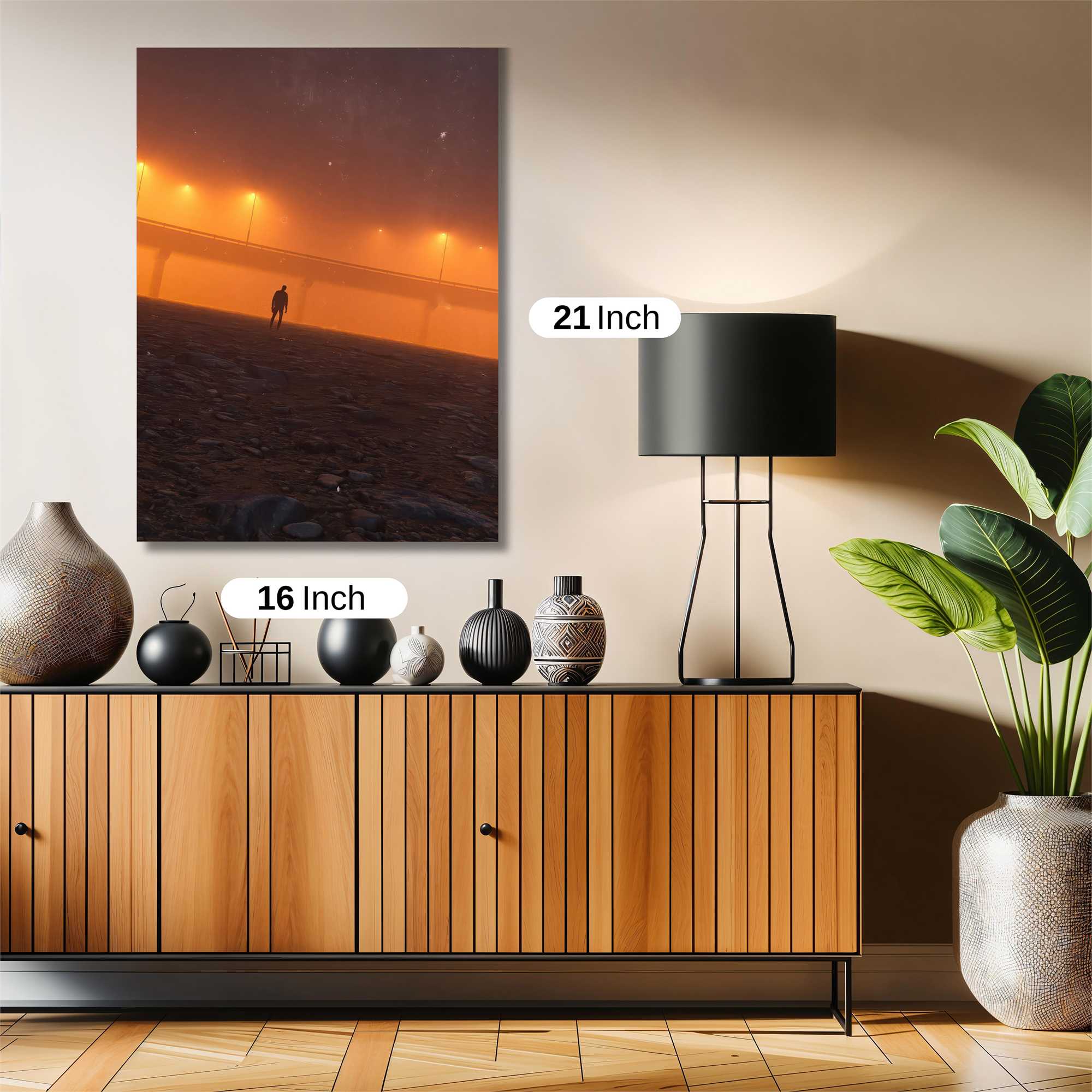 Night Solitude Safe Wall Magnetic / M