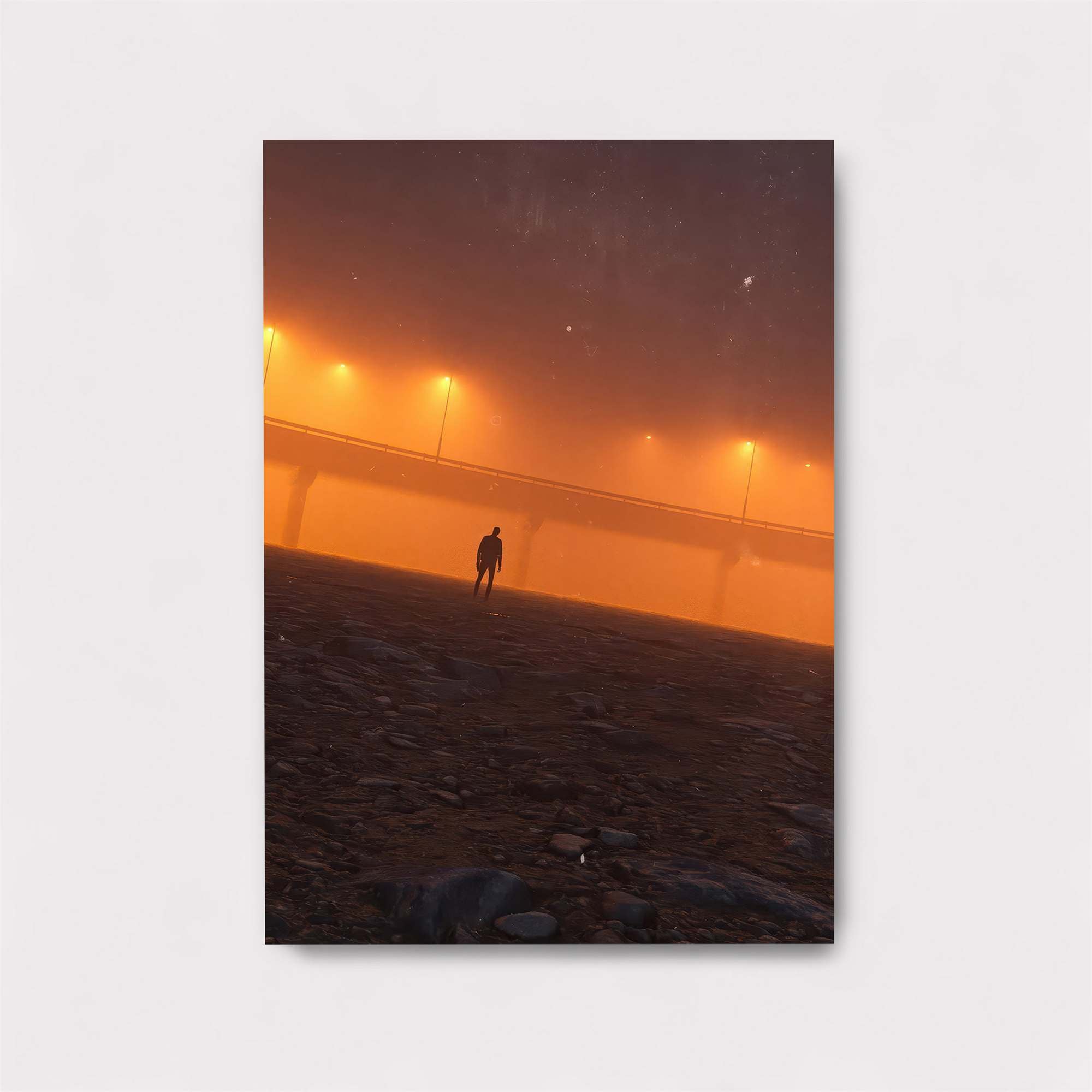 Night Solitude Safe Wall Magnetic / M