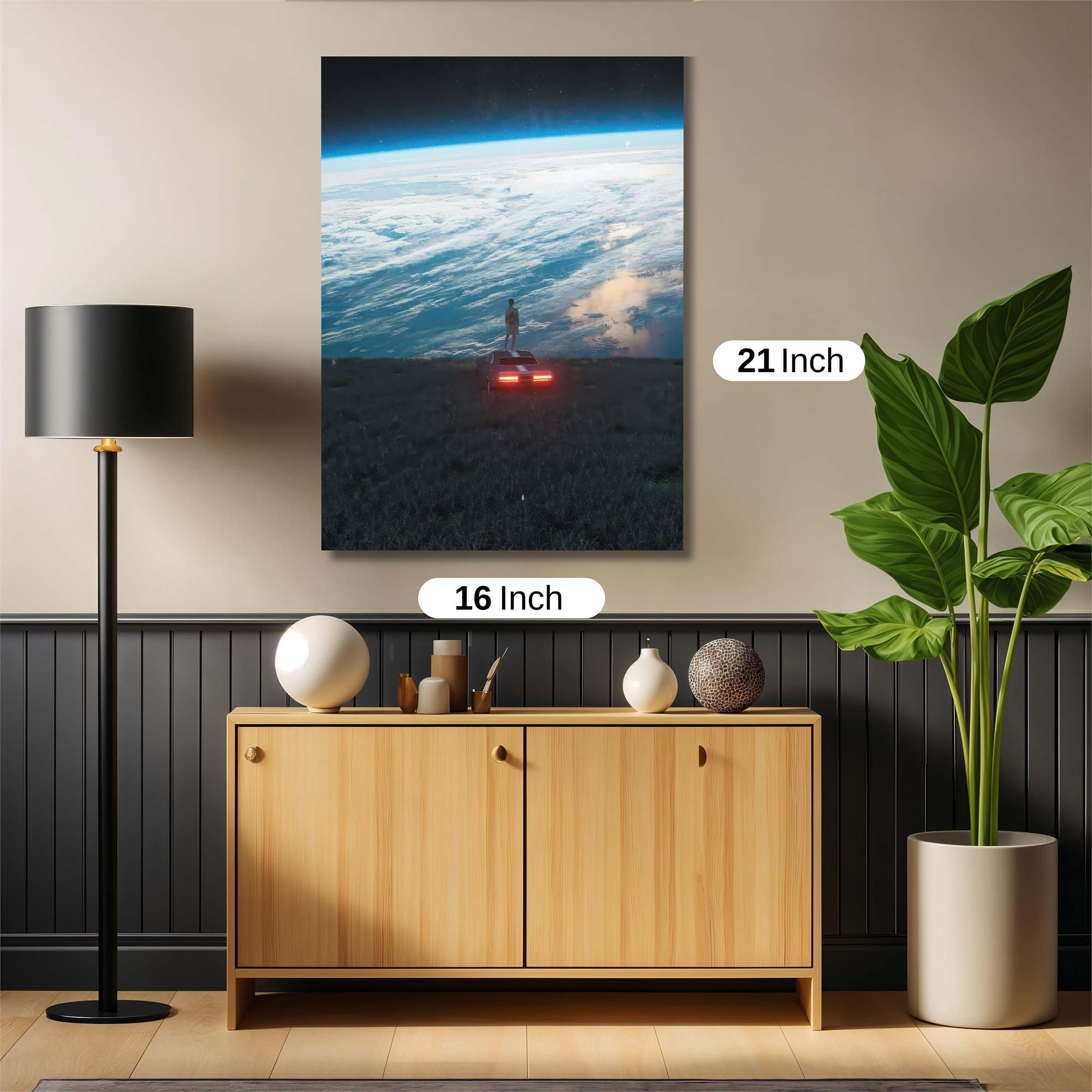 Space Serenity Safe Wall Magnetic / M