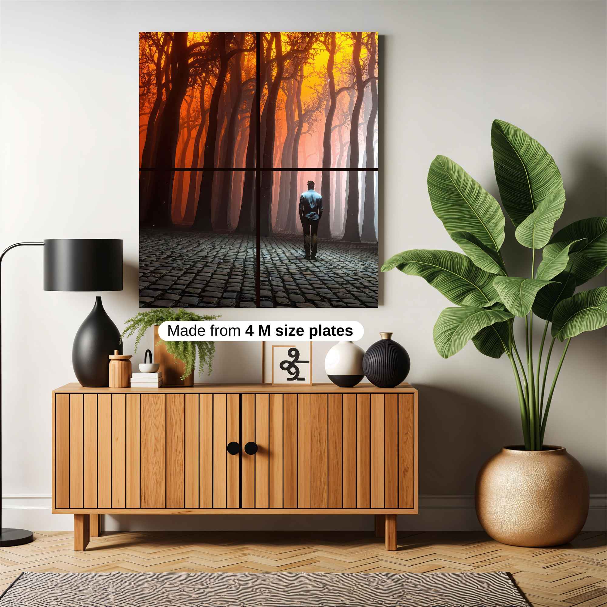 Forest Blaze Safe Wall Magnetic / M