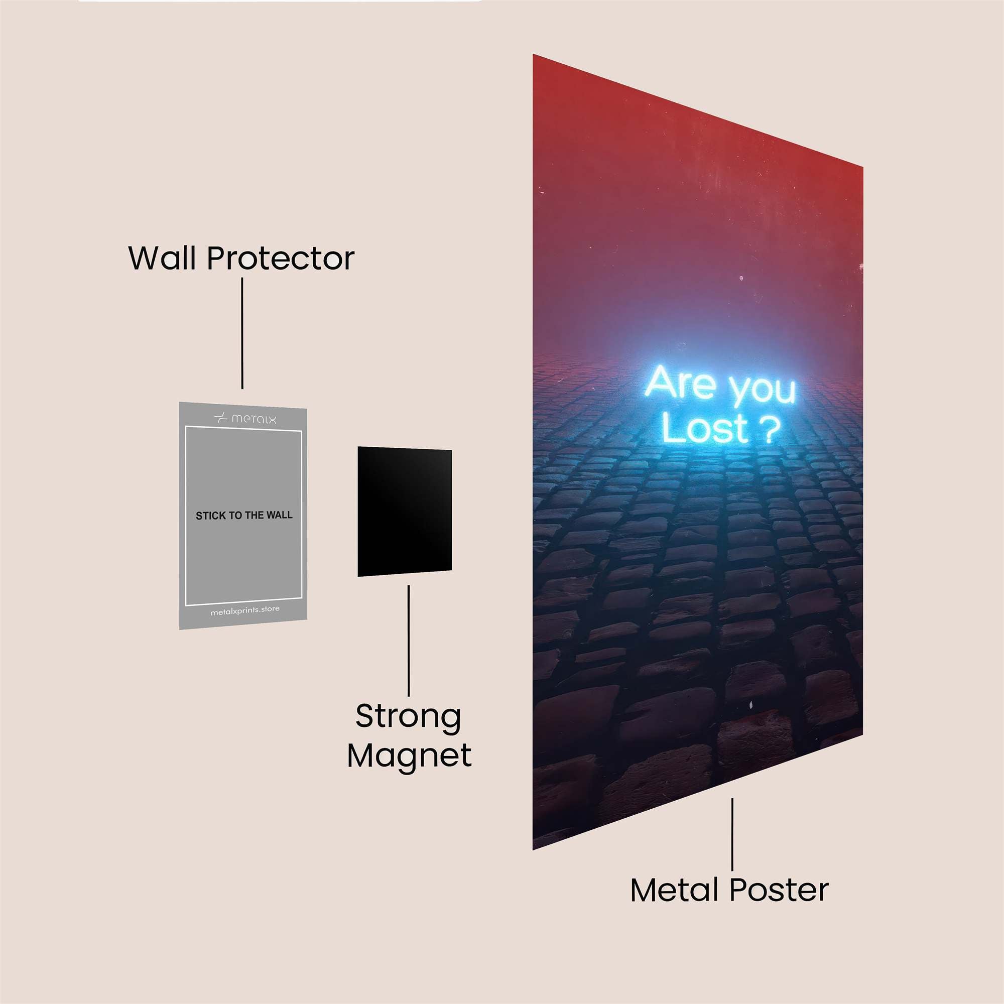 Lost Enigma Safe Wall Magnetic / M