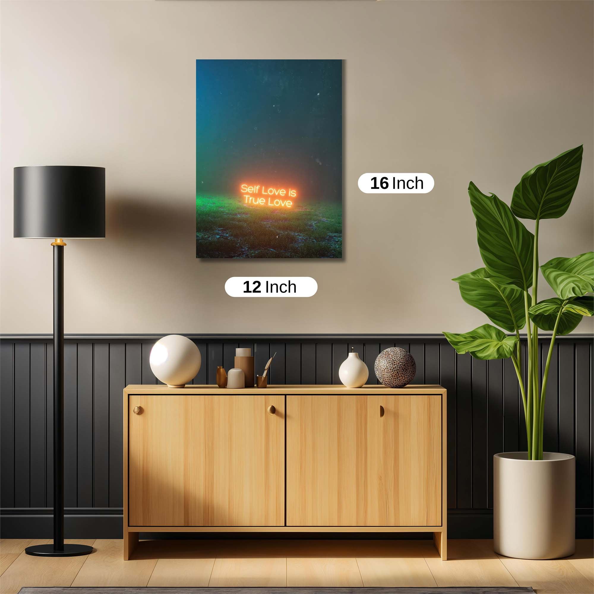 Love Glows Safe Wall Magnetic / M
