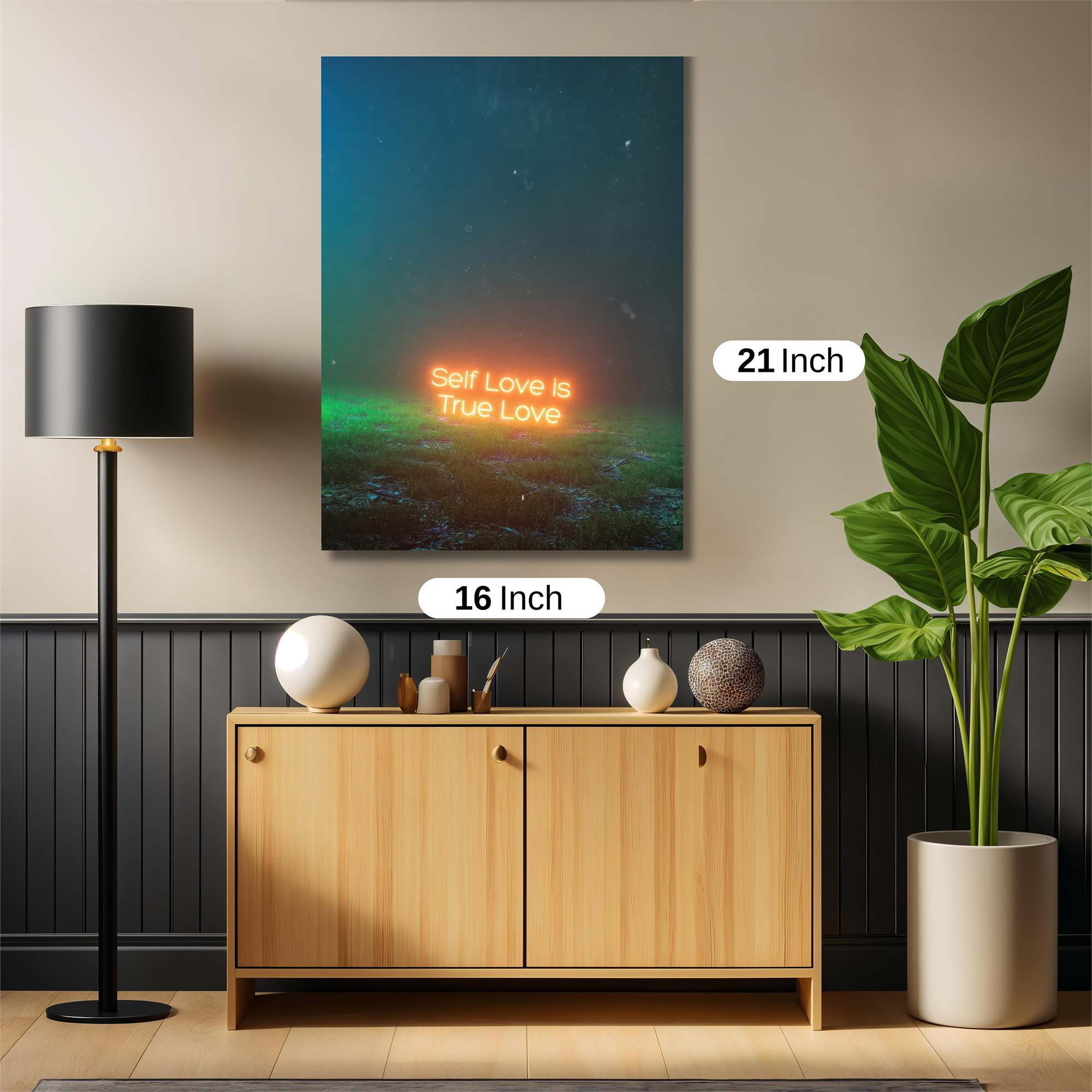 Love Glows Safe Wall Magnetic / M