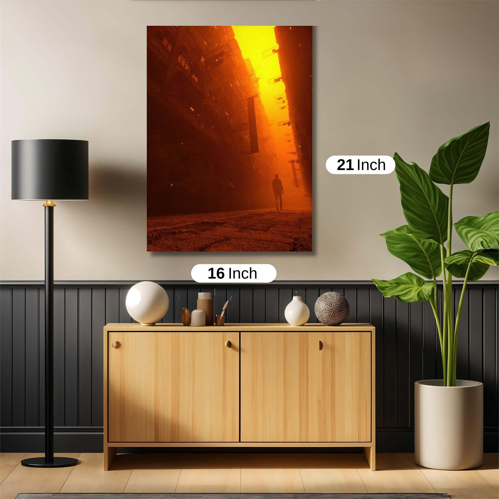Apocalyptic Glow Safe Wall Magnetic / M