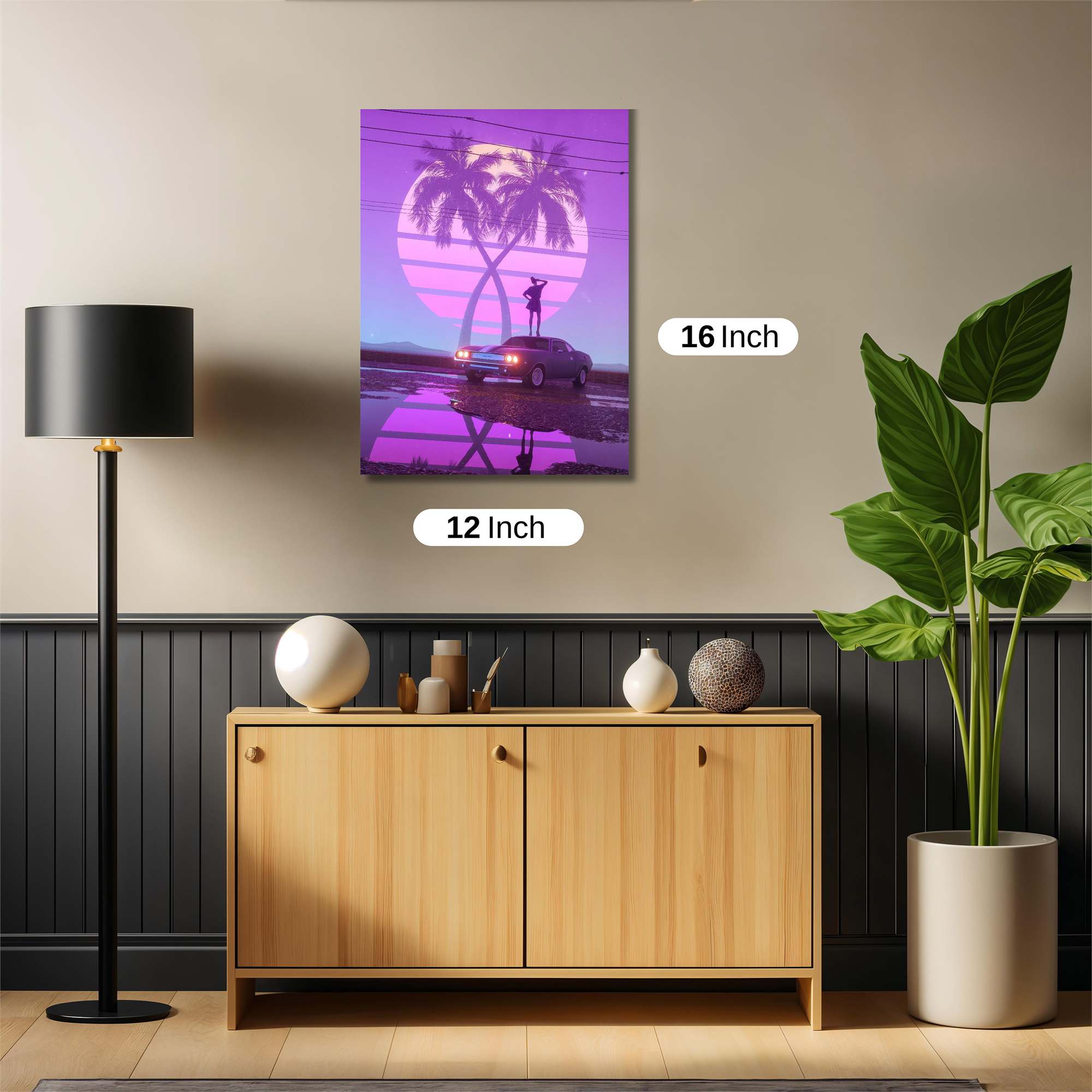 Sunset Dreamer Safe Wall Magnetic / M