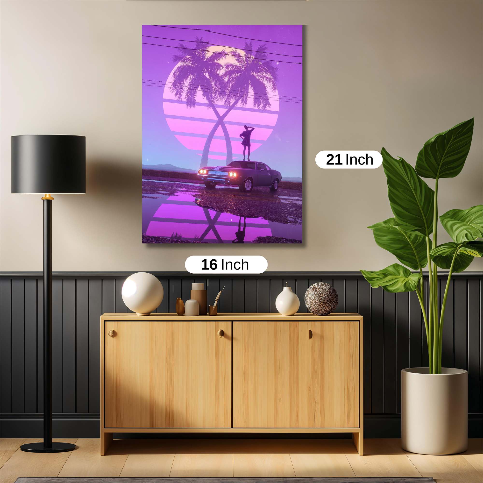 Sunset Dreamer Safe Wall Magnetic / M