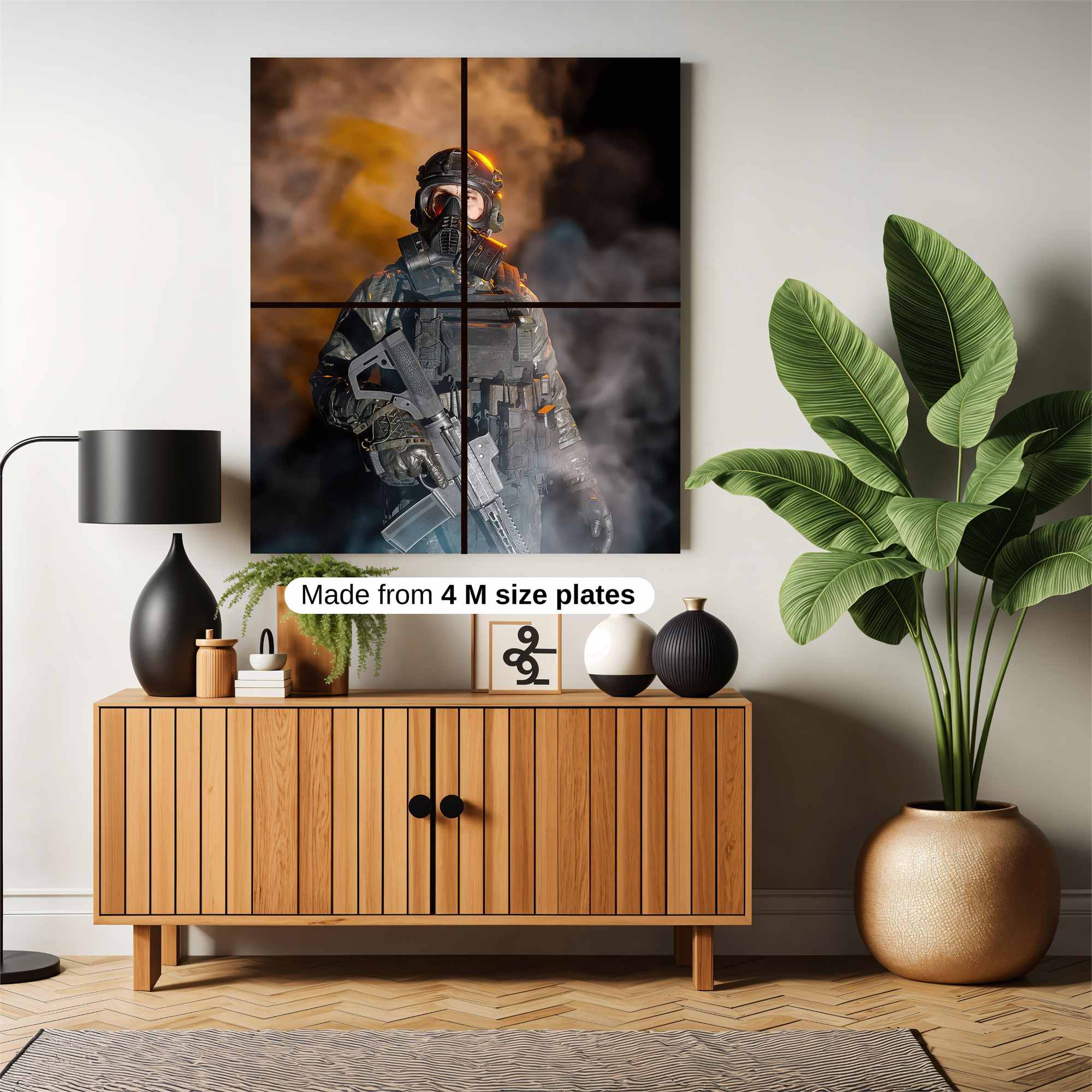 Soldier Enigma Safe Wall Magnetic / M