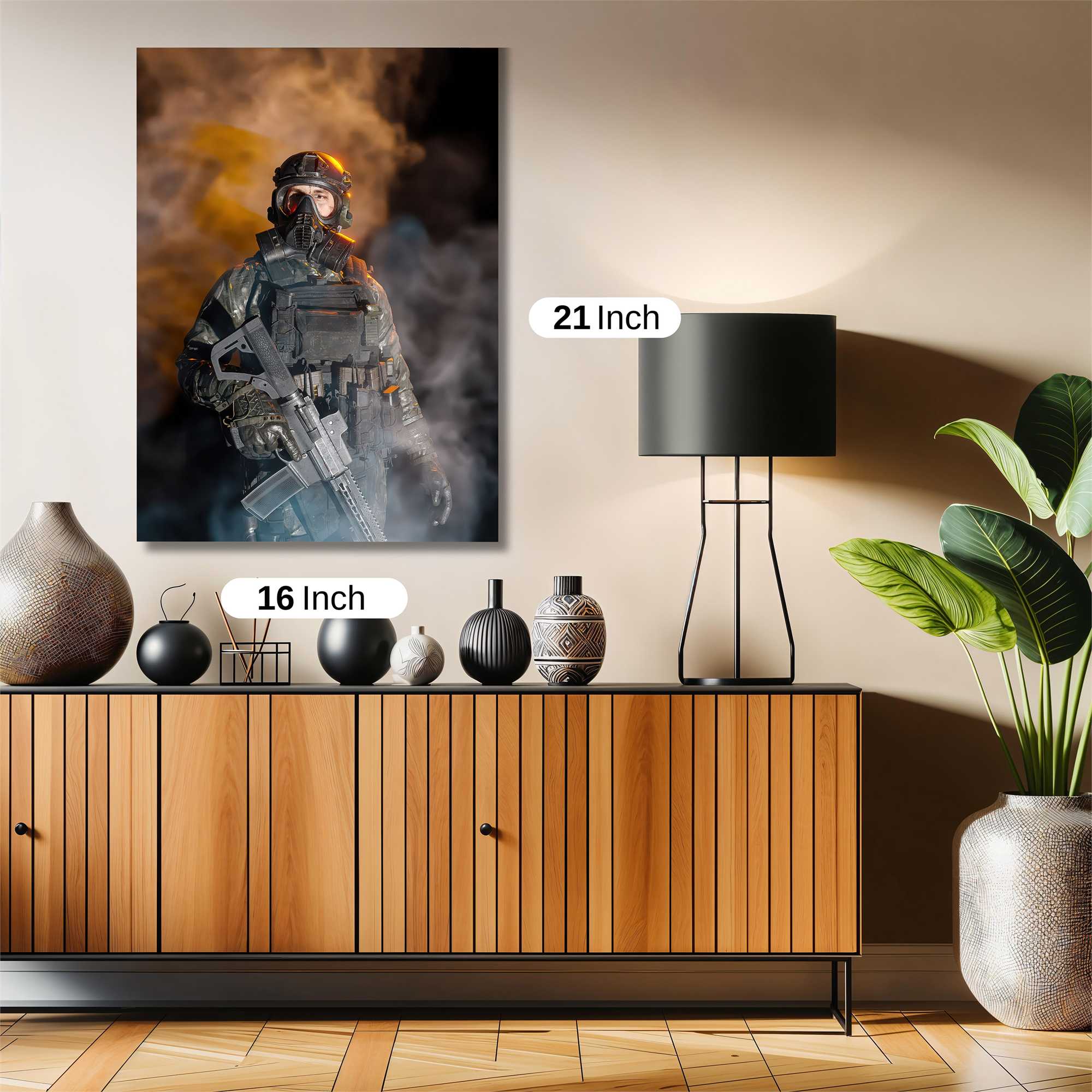 Soldier Enigma Safe Wall Magnetic / M