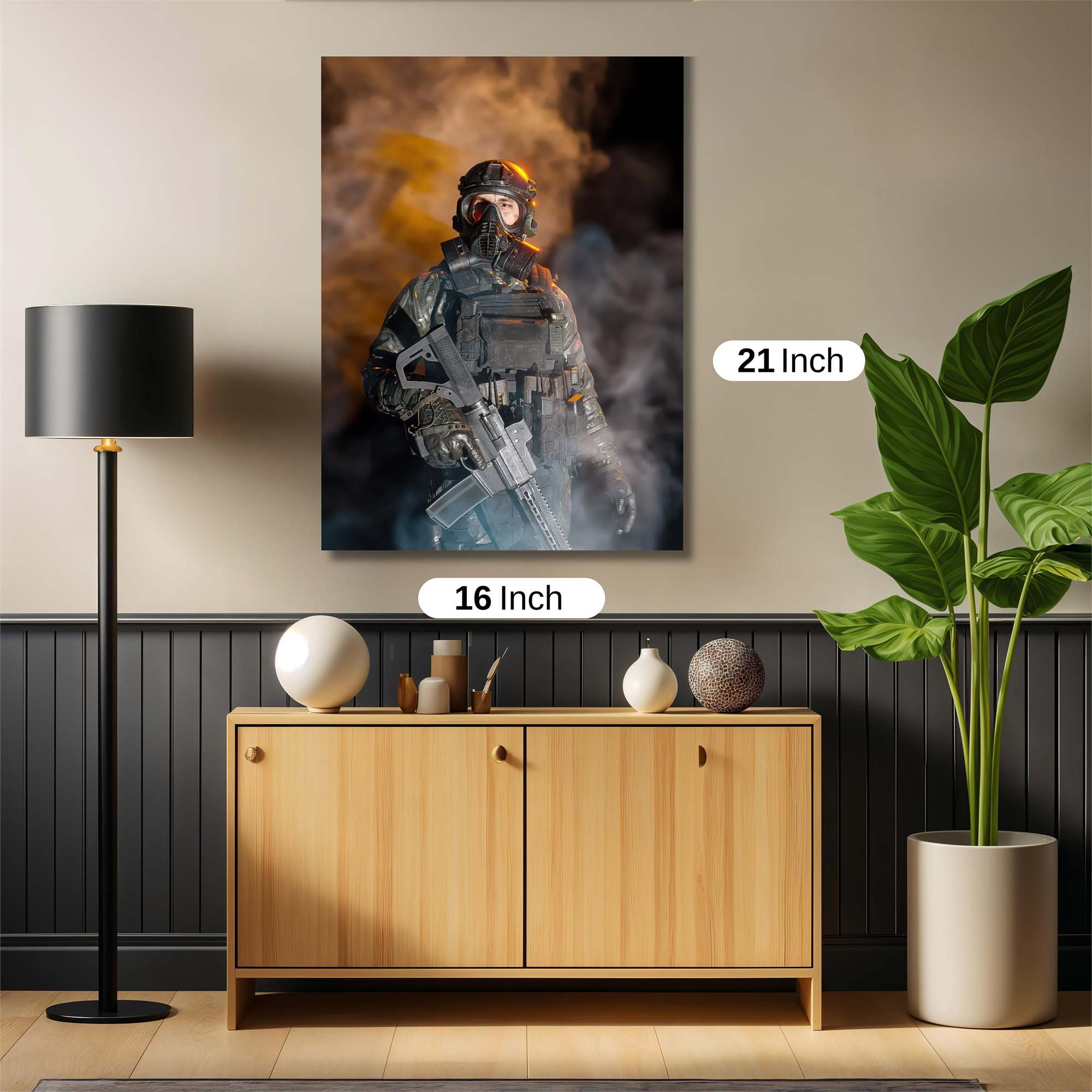 Soldier Enigma Safe Wall Magnetic / M