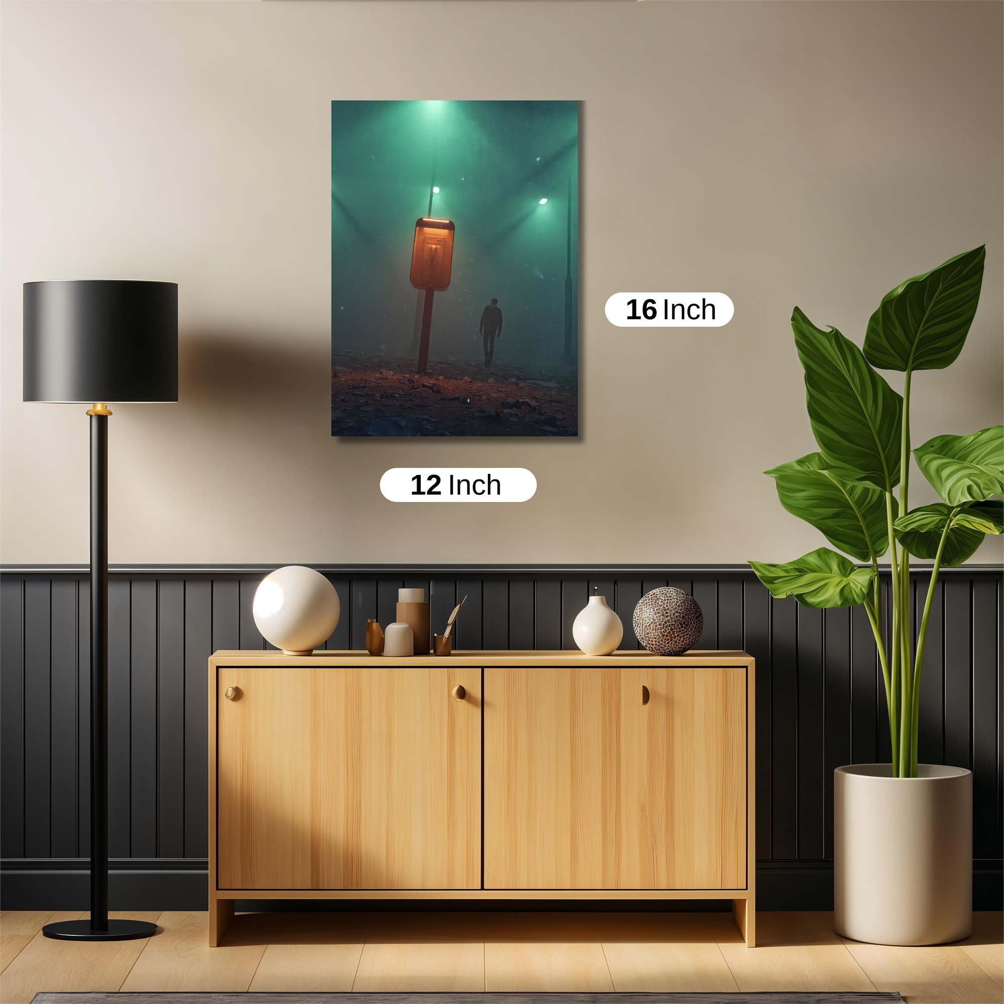 Silhouette Mystery Safe Wall Magnetic / M