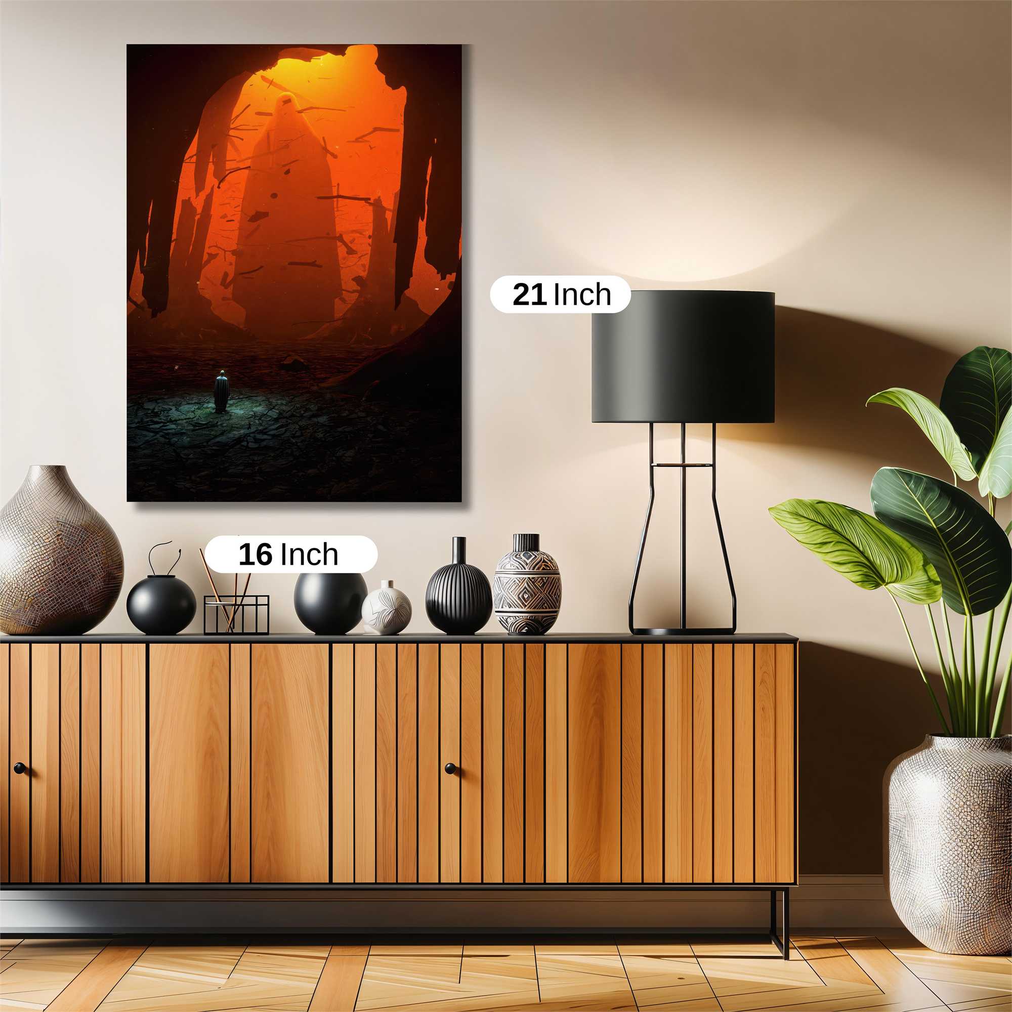 Cavernous Gloom Safe Wall Magnetic / M