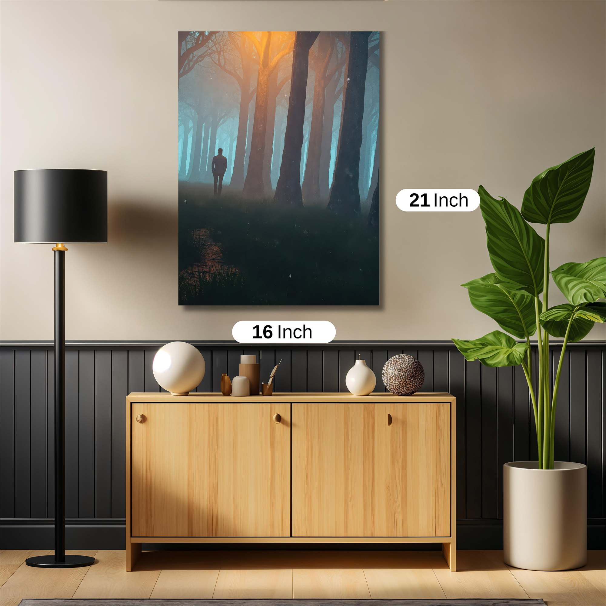 Wanderer's Enigma Safe Wall Magnetic / M