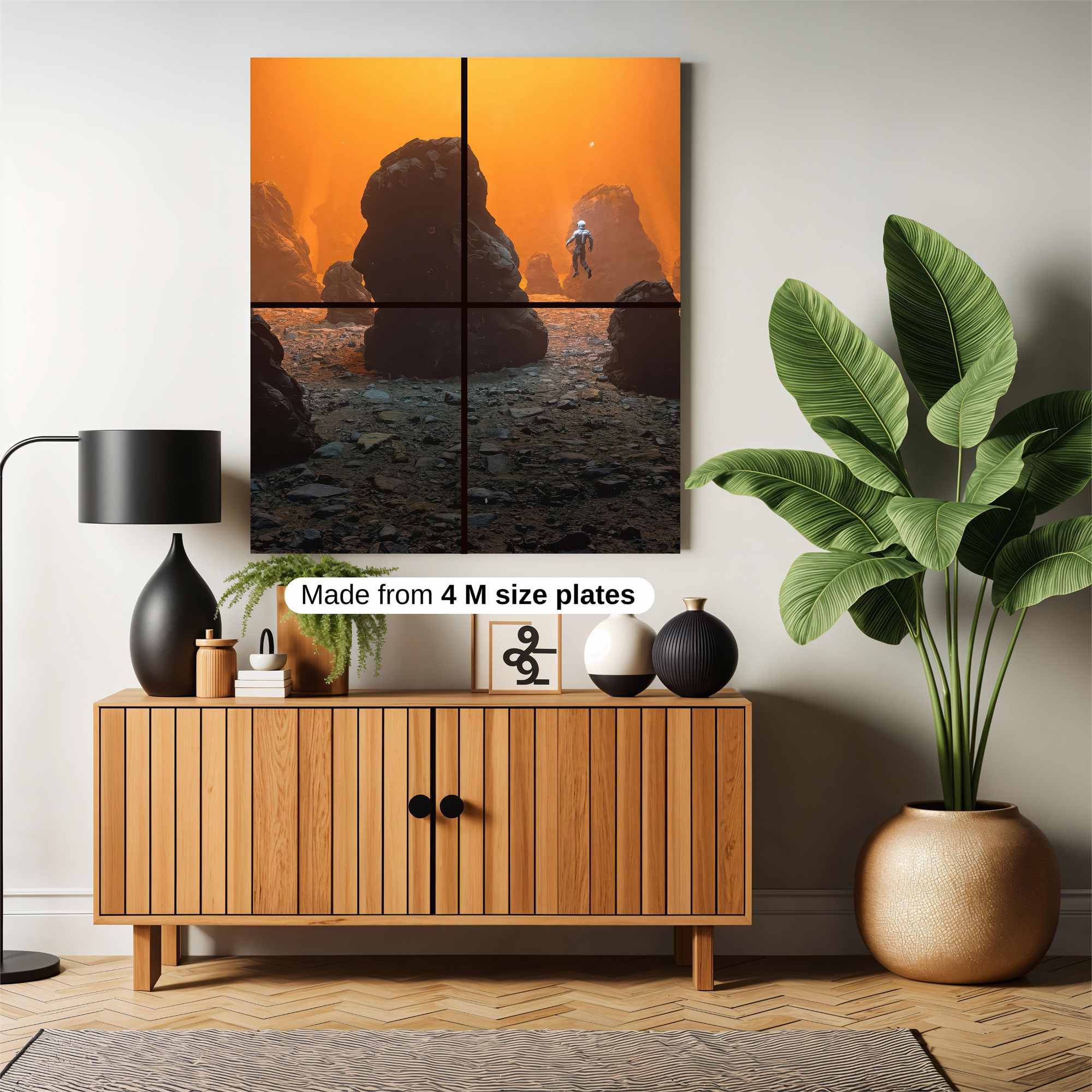 Alien Solitude Safe Wall Magnetic / M