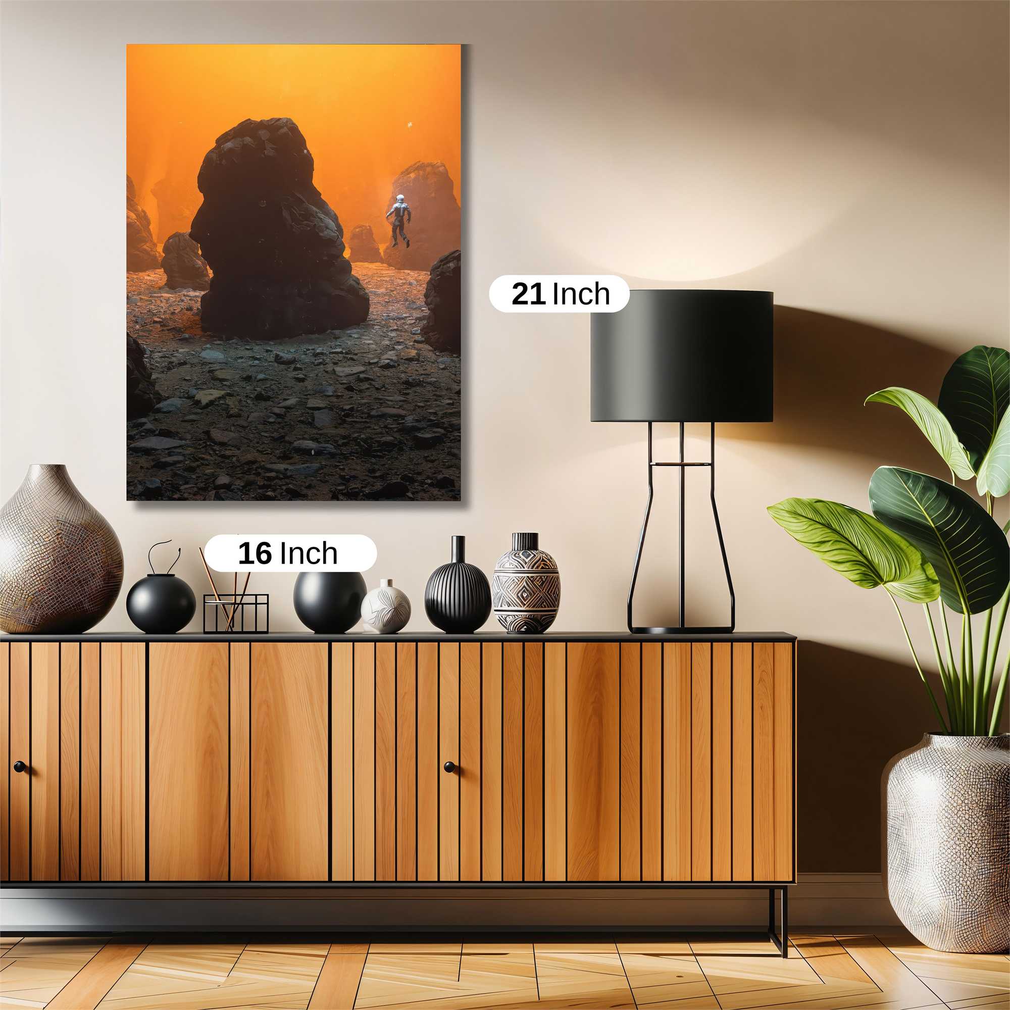 Alien Solitude Safe Wall Magnetic / M