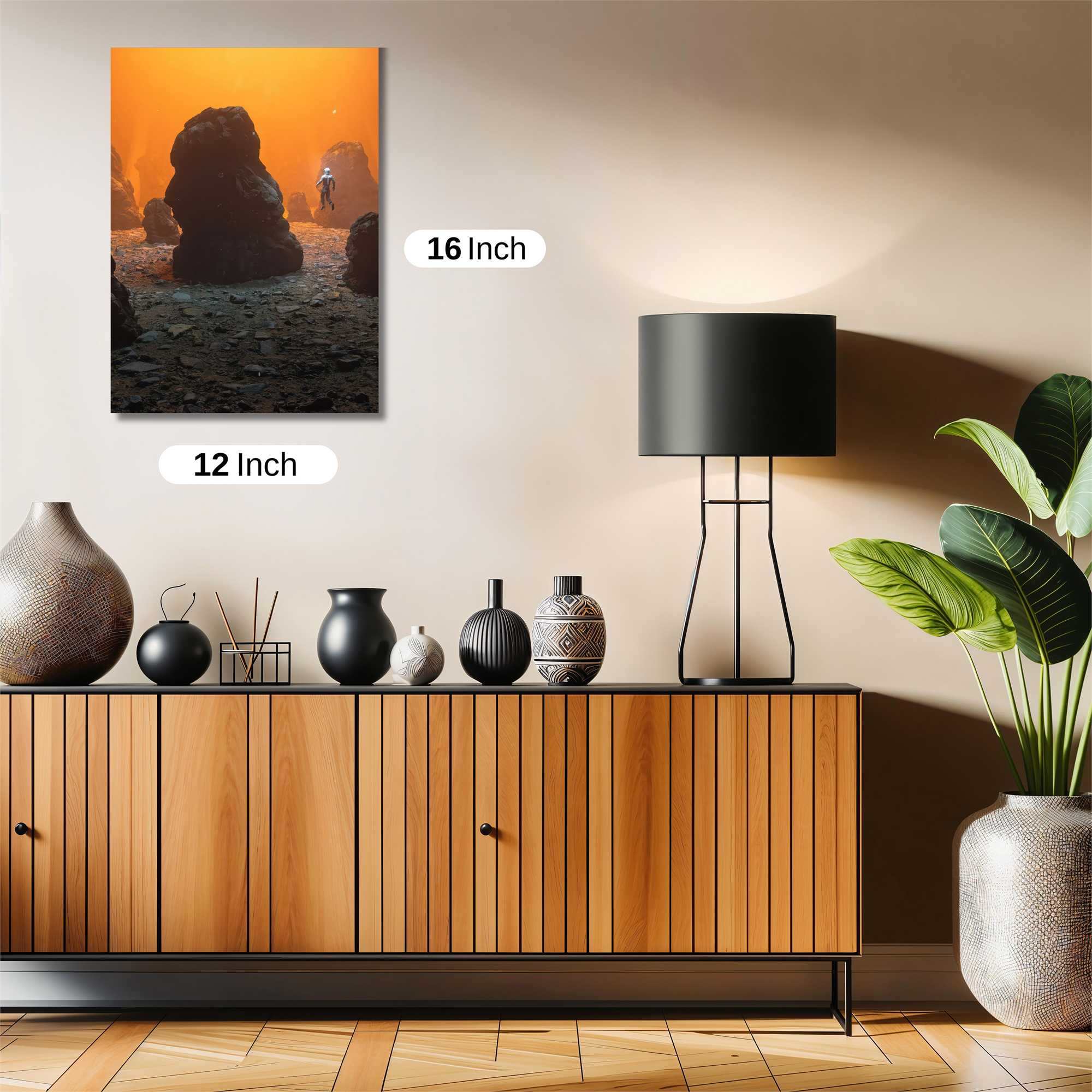 Alien Solitude Safe Wall Magnetic / M