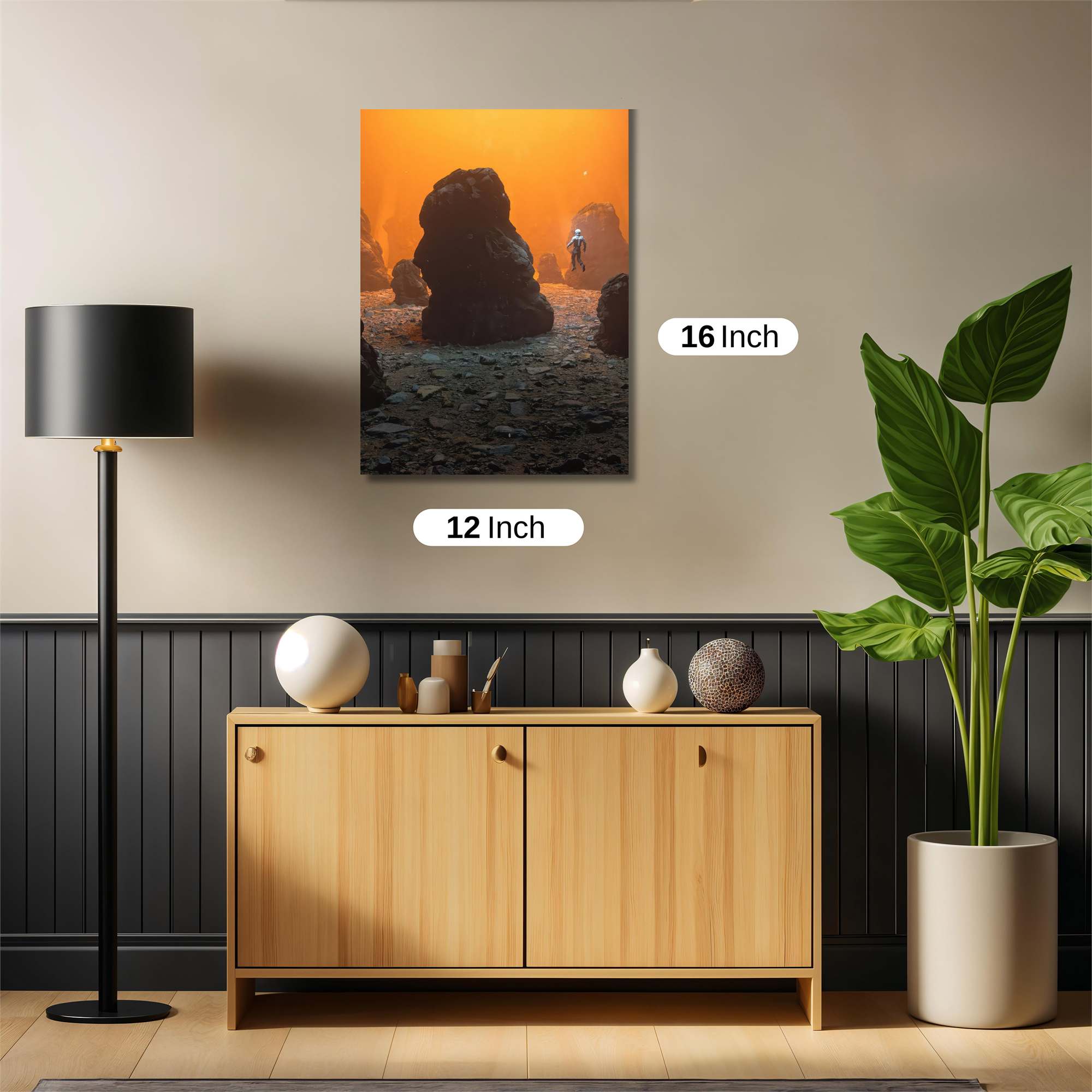 Alien Solitude Safe Wall Magnetic / M