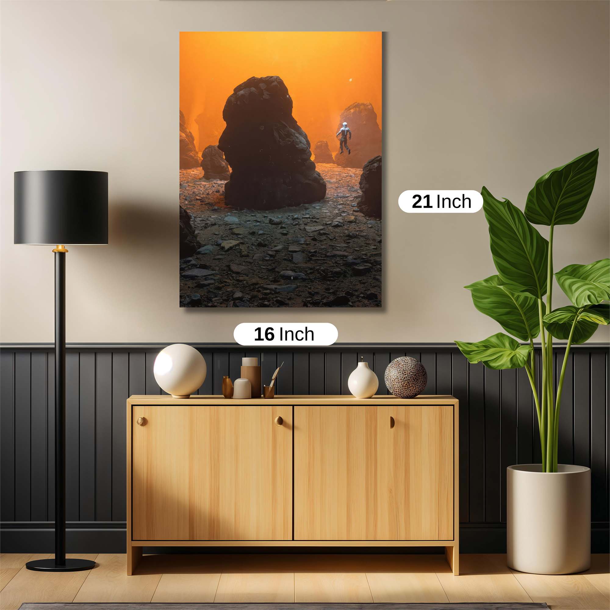 Alien Solitude Safe Wall Magnetic / M