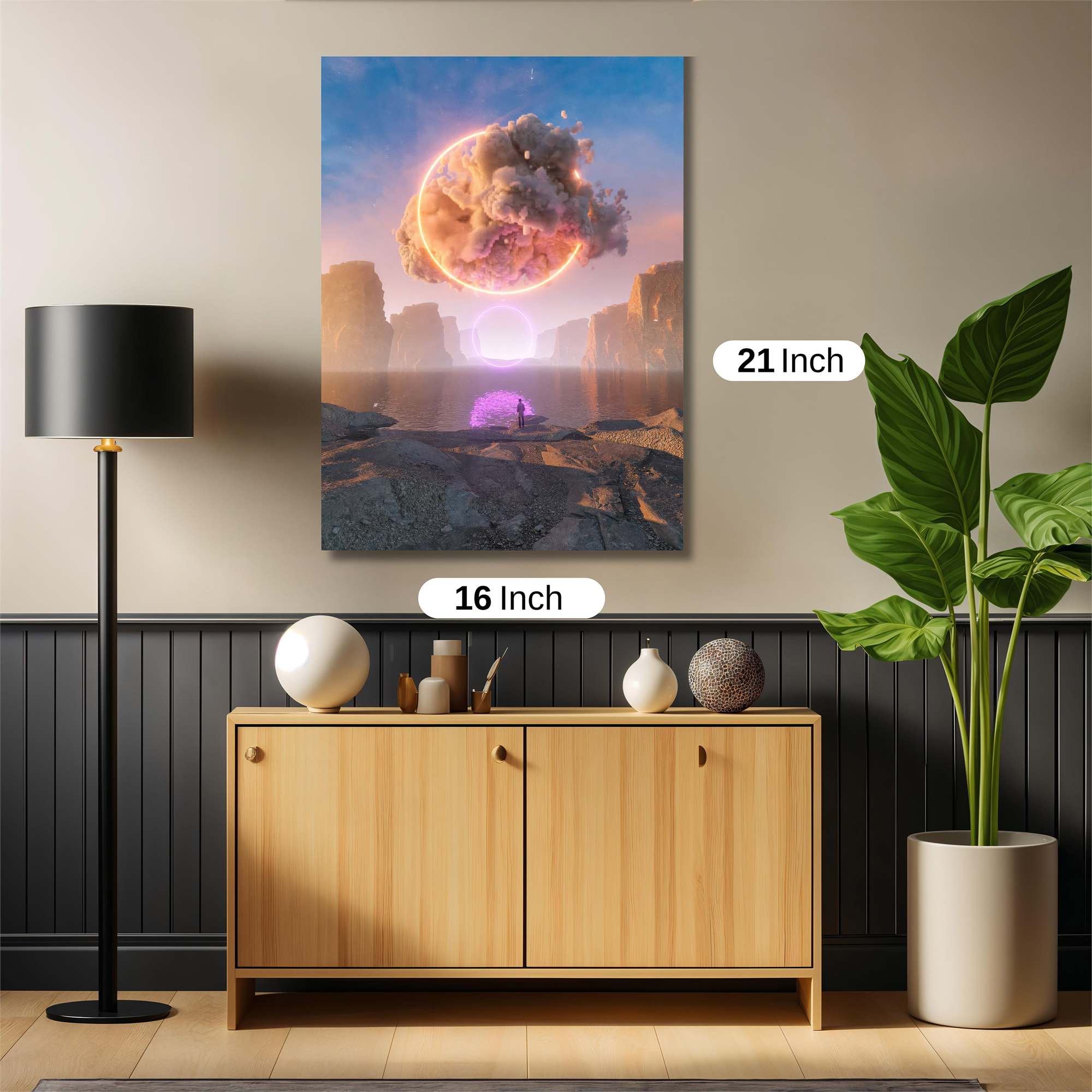 Portal Serenity Safe Wall Magnetic / M