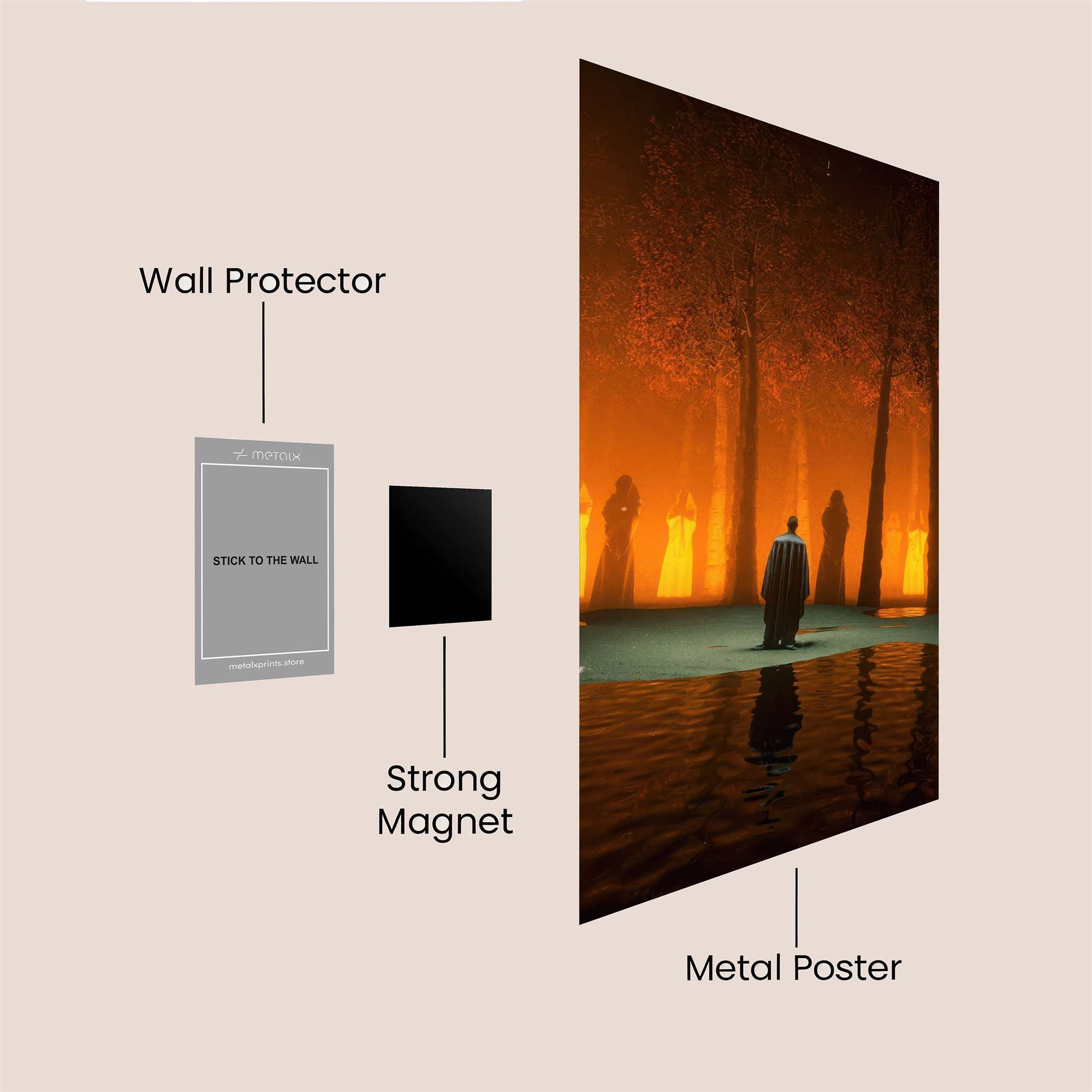 Morpheus Enigma Safe Wall Magnetic / M