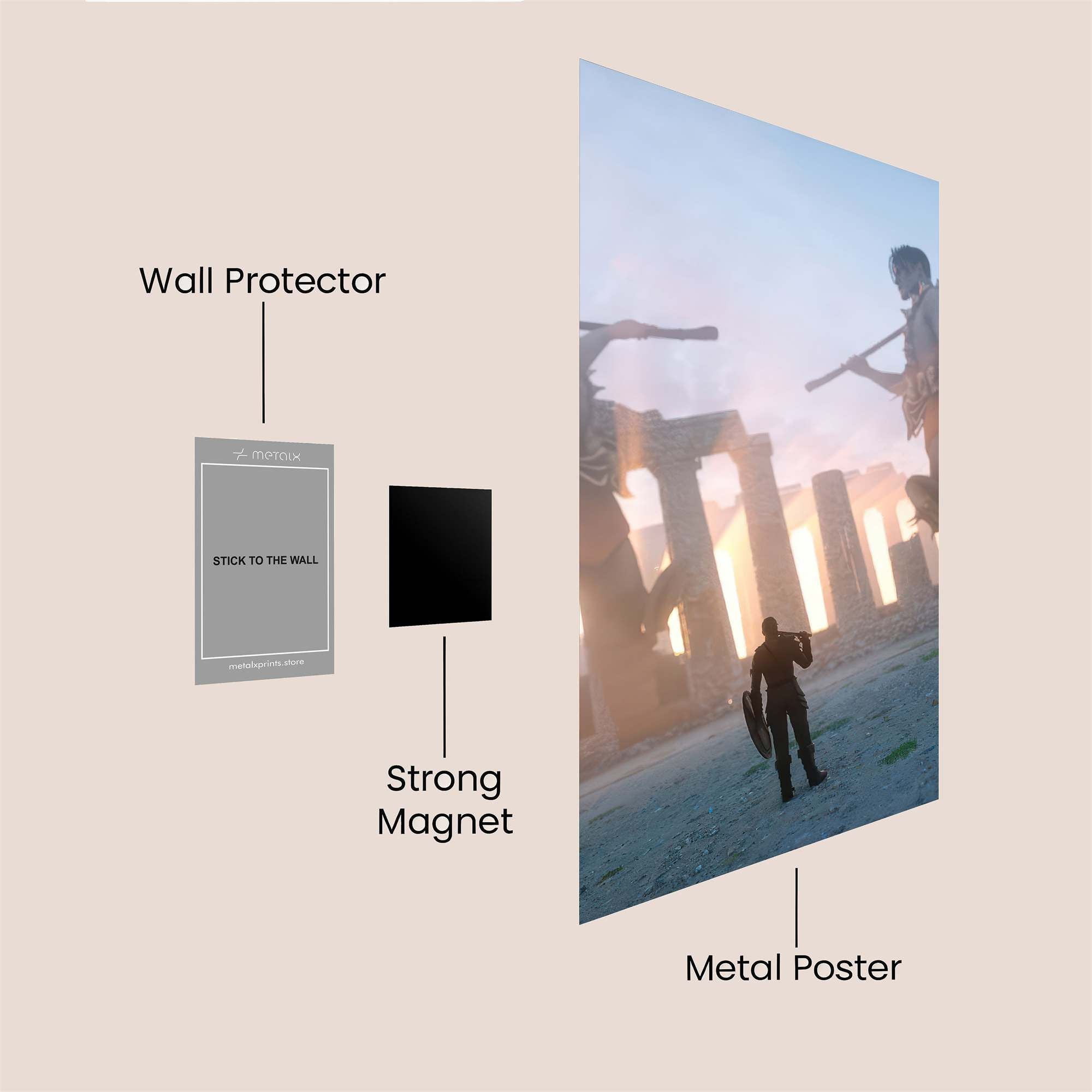 Giants Dawn Safe Wall Magnetic / M