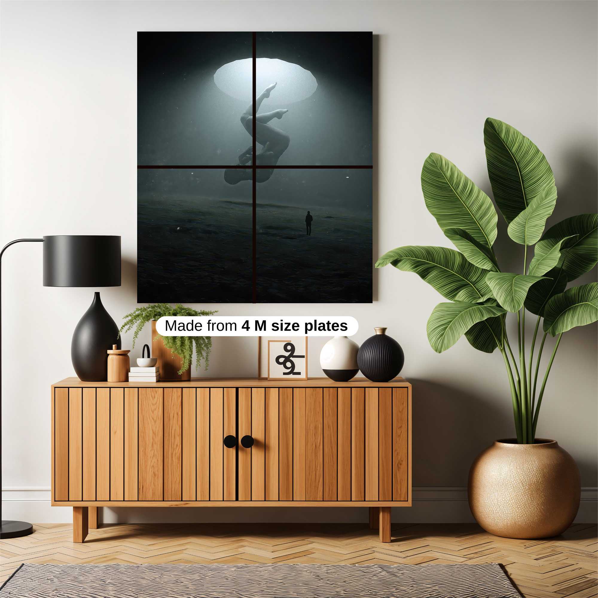 Diver Dreamscape Safe Wall Magnetic / M