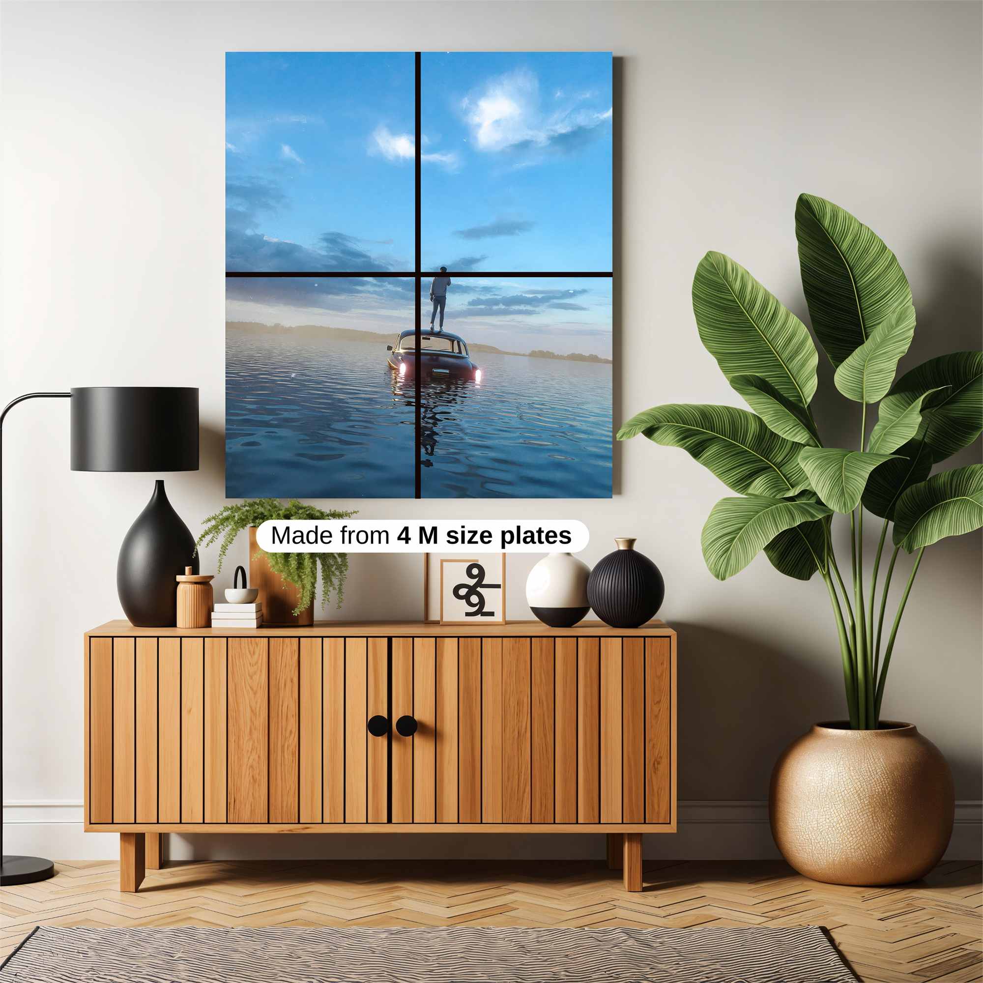 Car Contemplation Safe Wall Magnetic / M