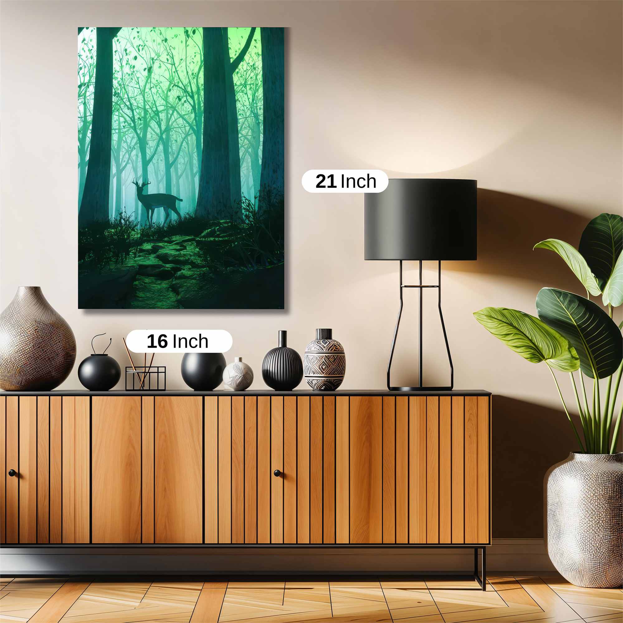 Deer Enigma Safe Wall Magnetic / M