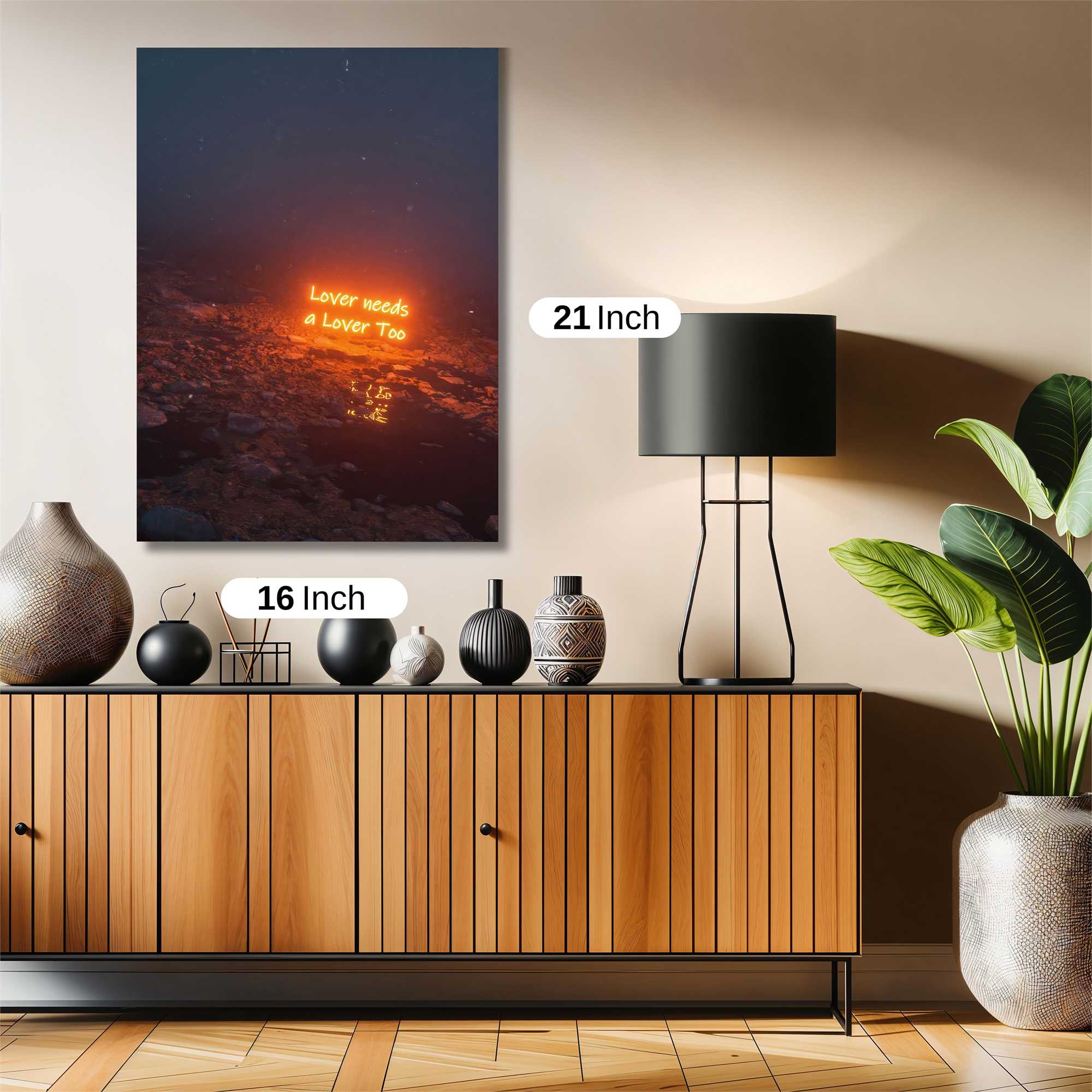 Neon Yearning Safe Wall Magnetic / M