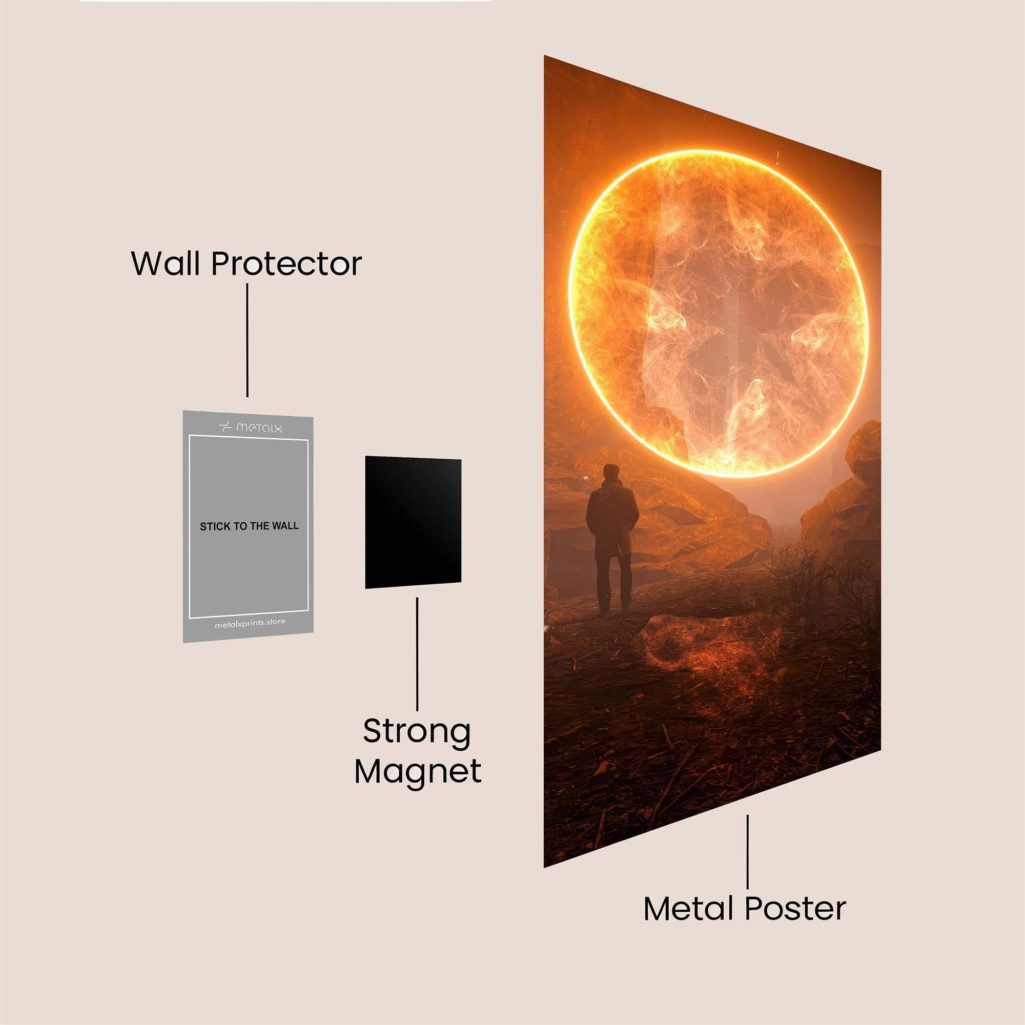 Portal Enigma Safe Wall Magnetic / M