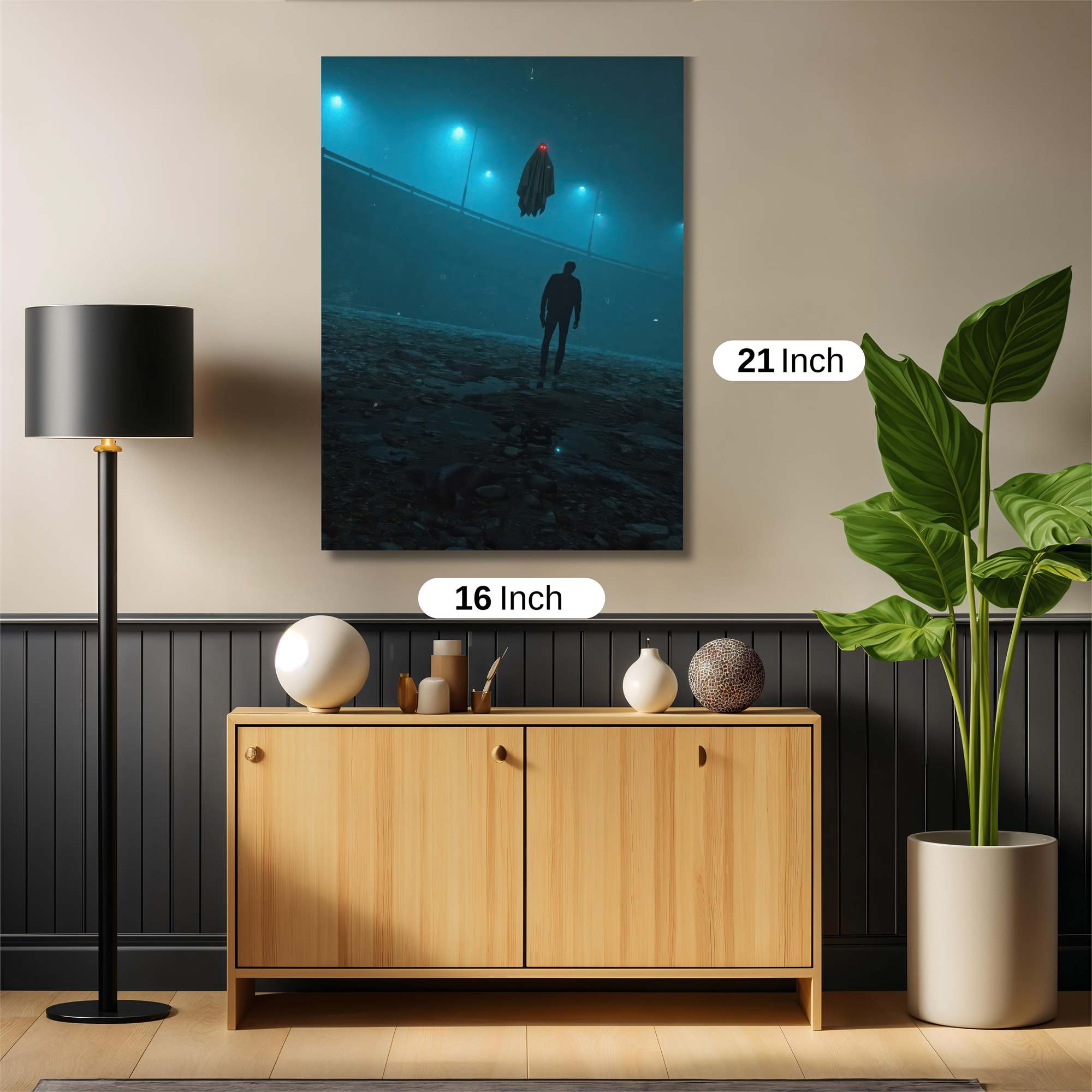 Ghostly Encounter Safe Wall Magnetic / M