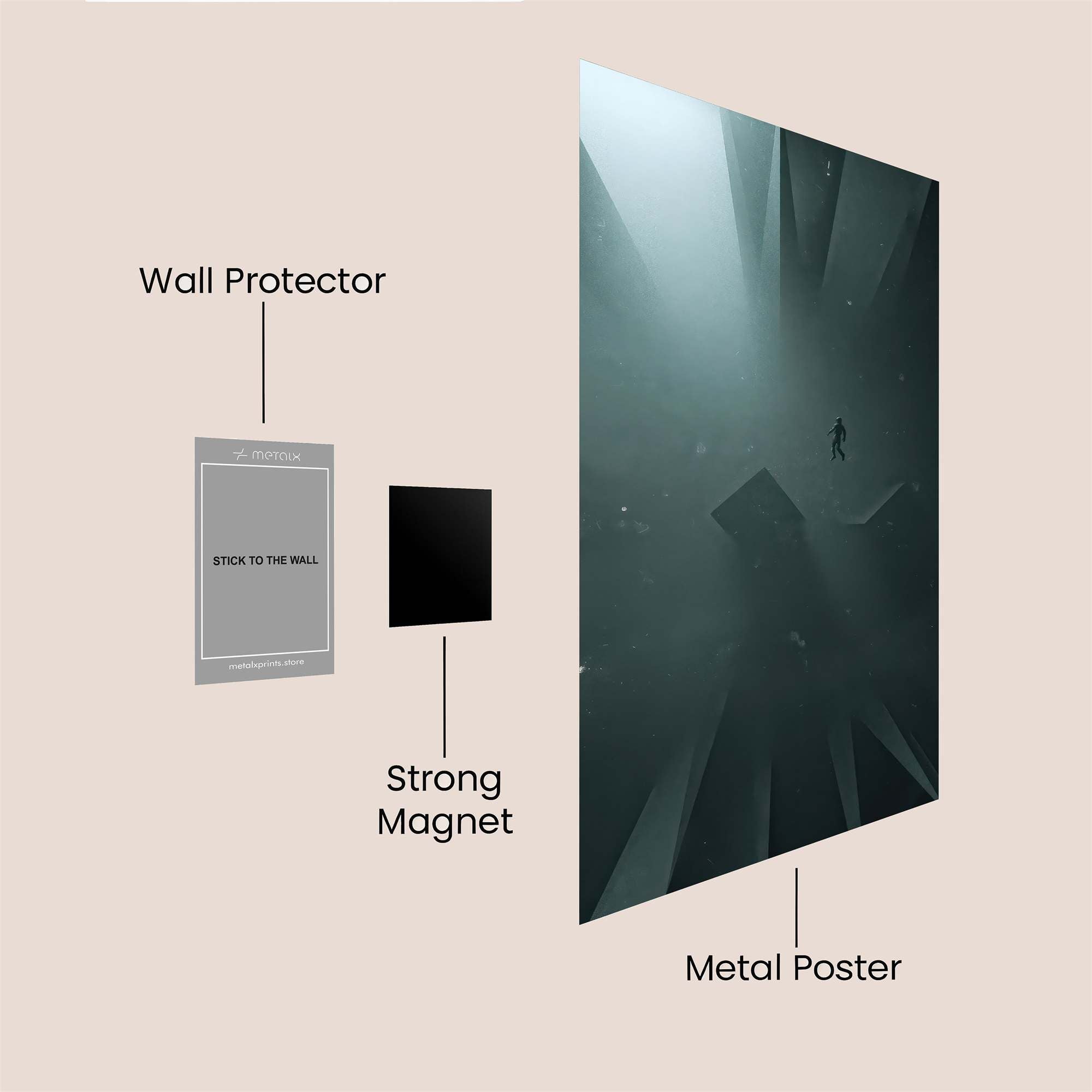 Void Echo Safe Wall Magnetic / M
