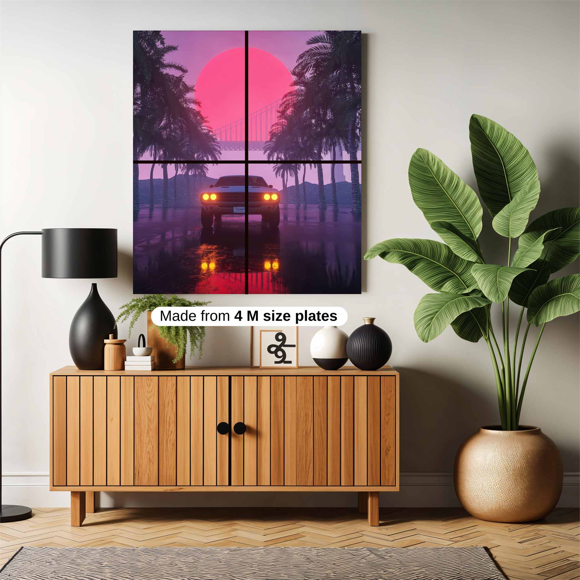 SunsetDrive Safe Wall Magnetic / M