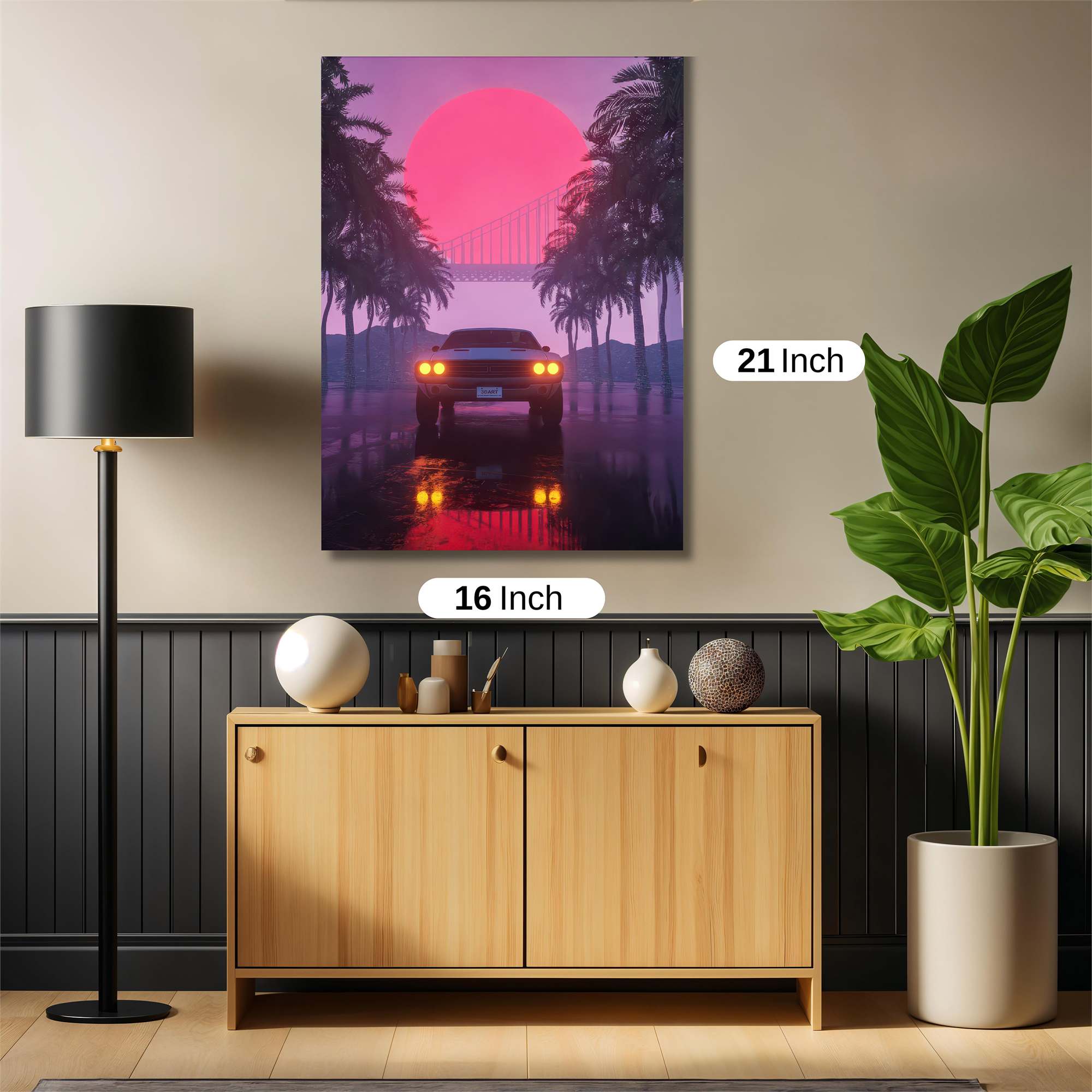 SunsetDrive Safe Wall Magnetic / M