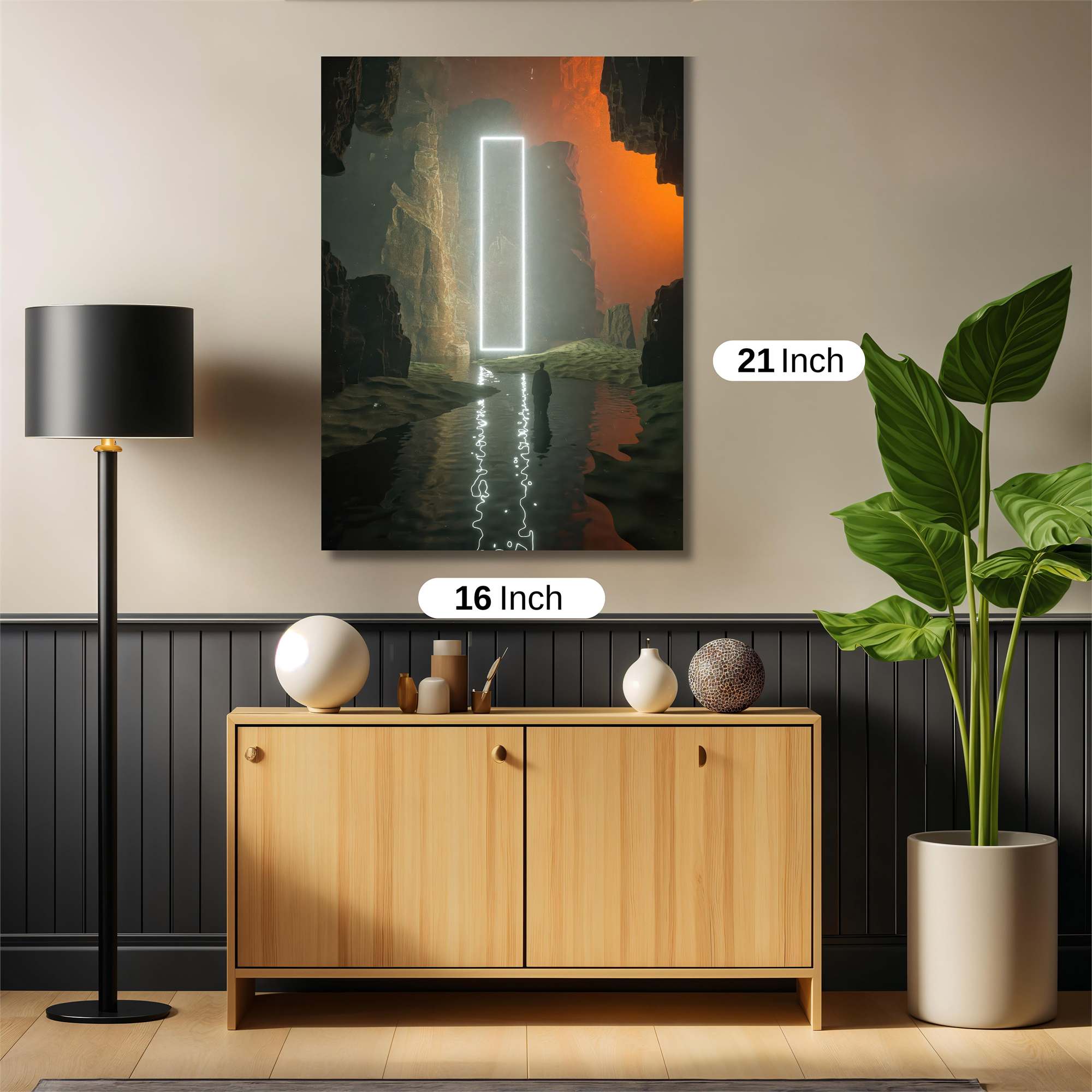 Portal Serenity Safe Wall Magnetic / M