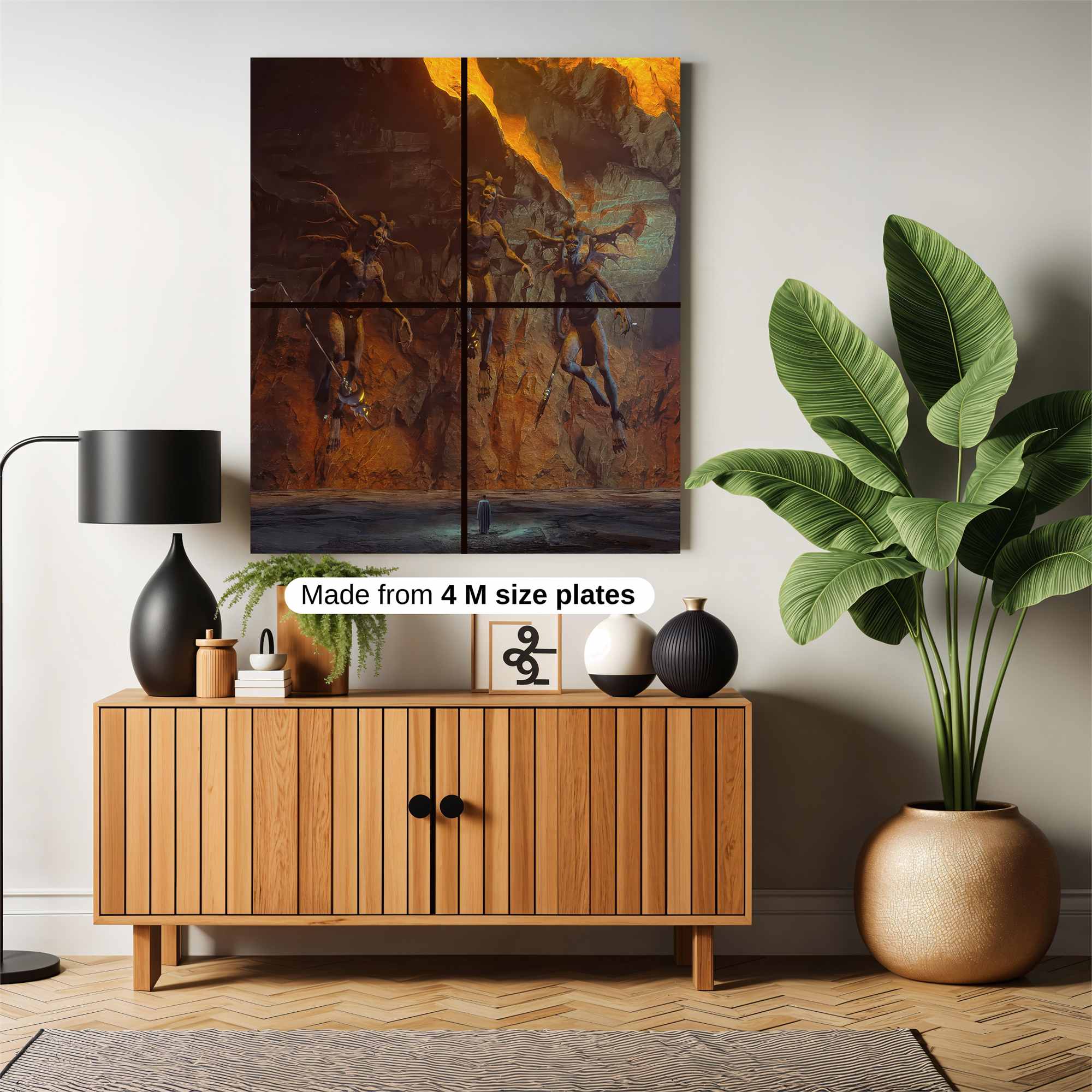 Hellish Dance Safe Wall Magnetic / M
