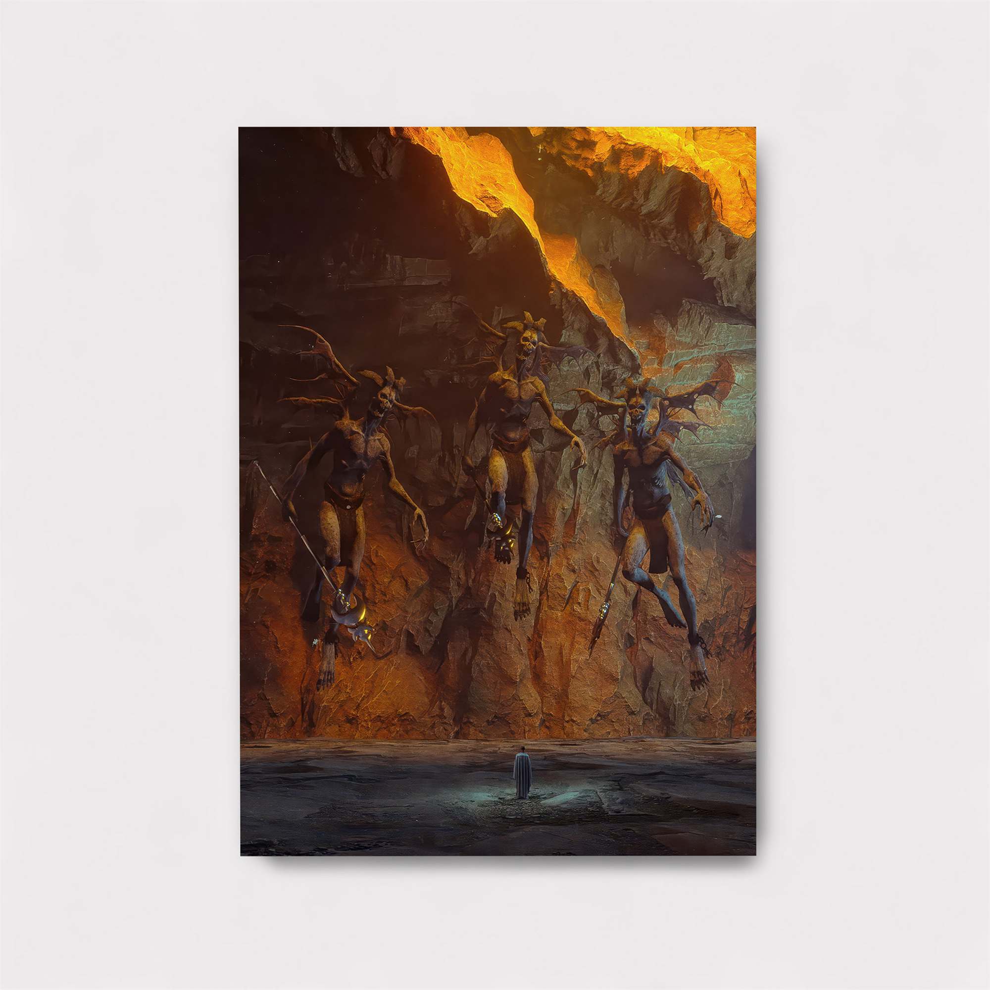 Hellish Dance Safe Wall Magnetic / M