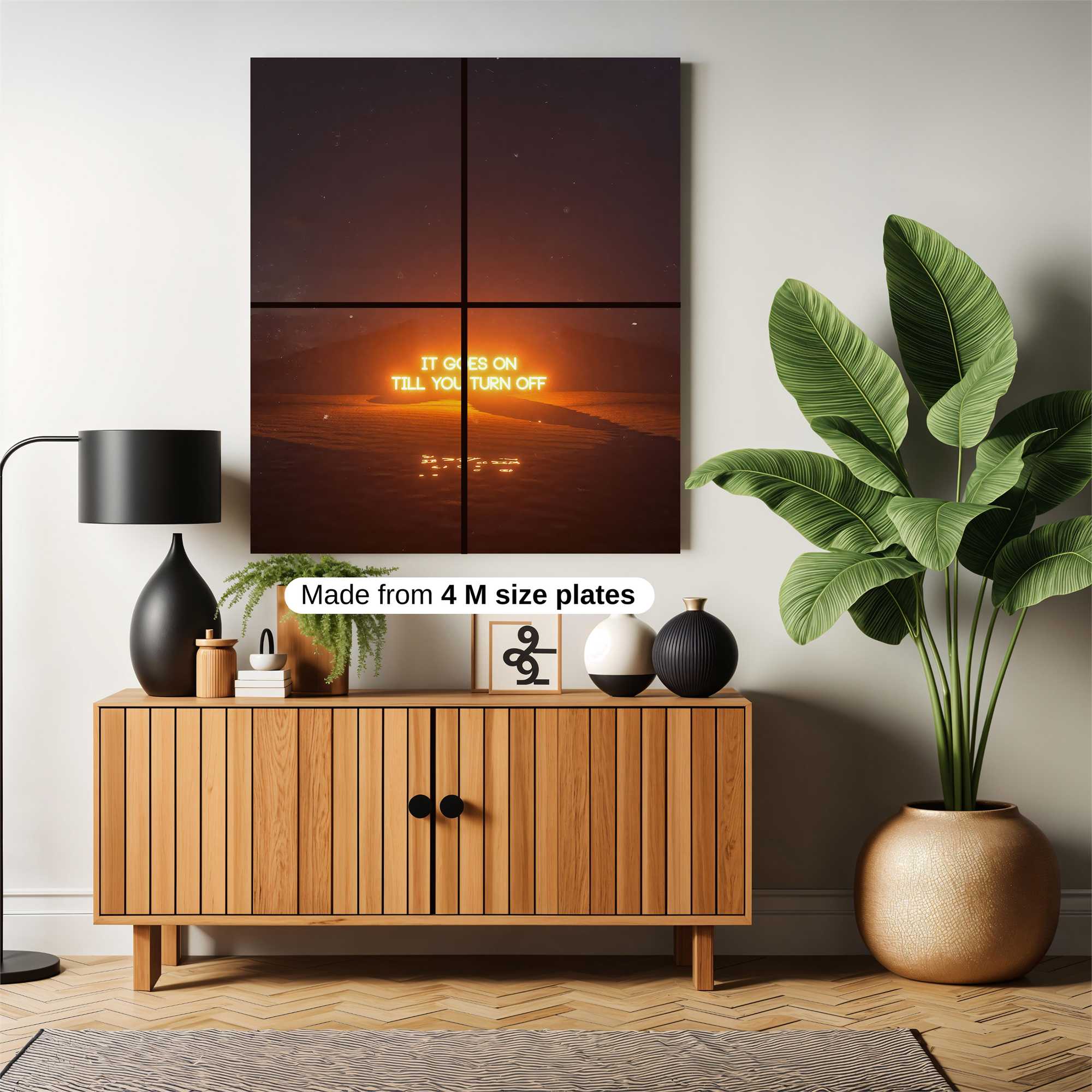 Neon Whisper Safe Wall Magnetic / M