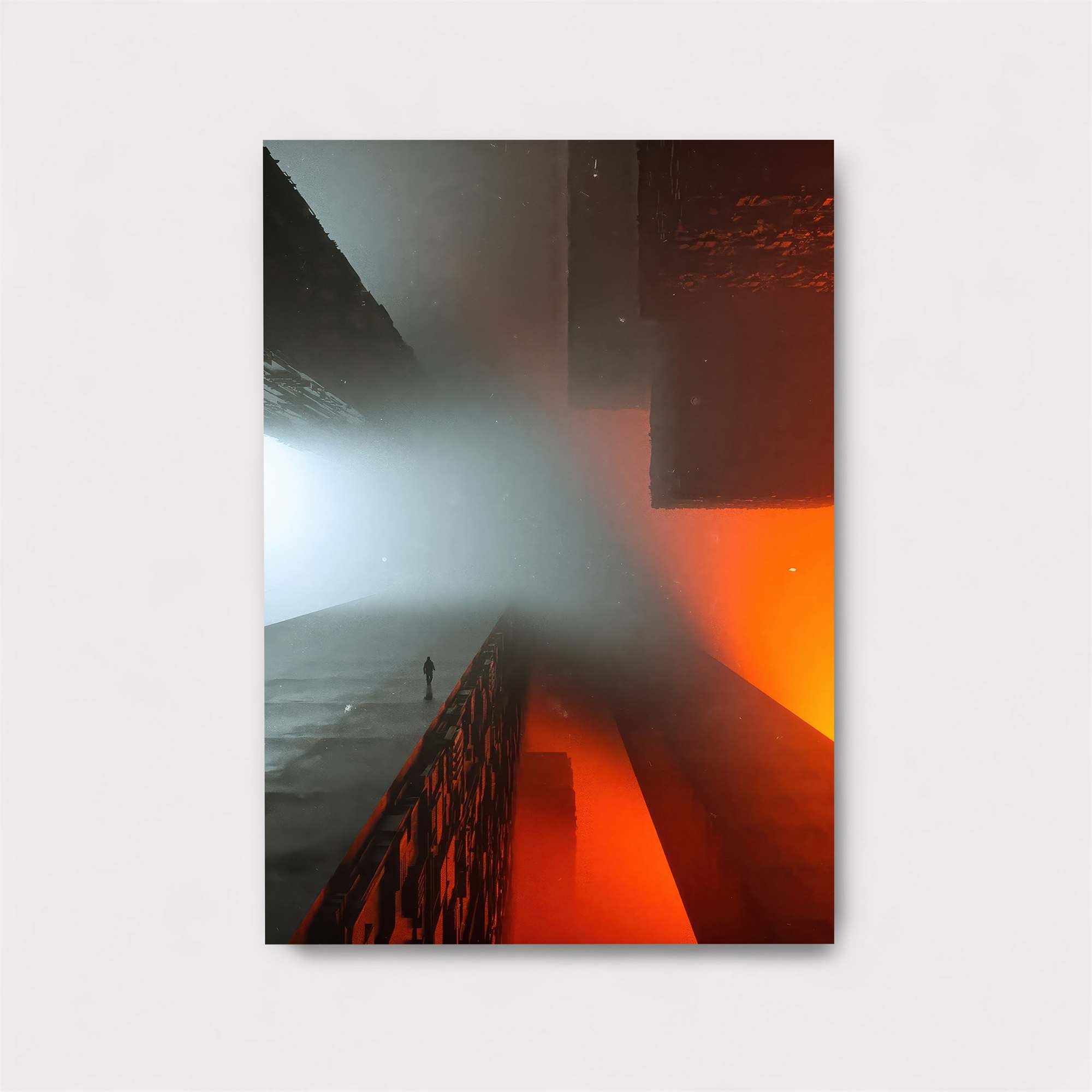 Foggy Solitude Safe Wall Magnetic / M