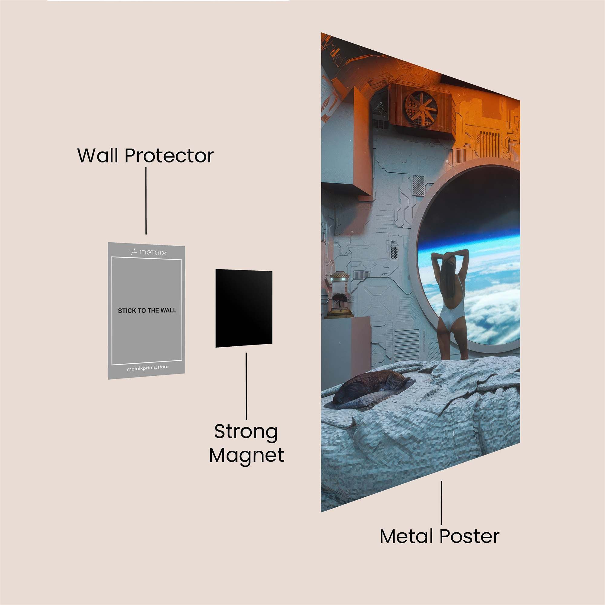 Embrace Intense Safe Wall Magnetic / M