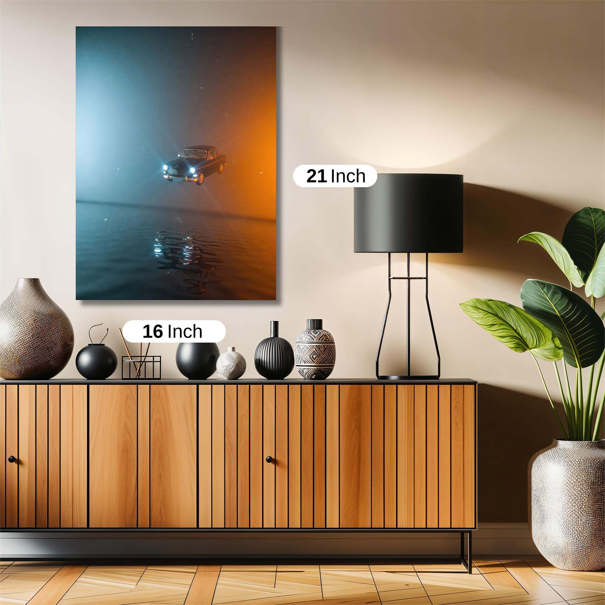 Car Dreamscape Safe Wall Magnetic / M