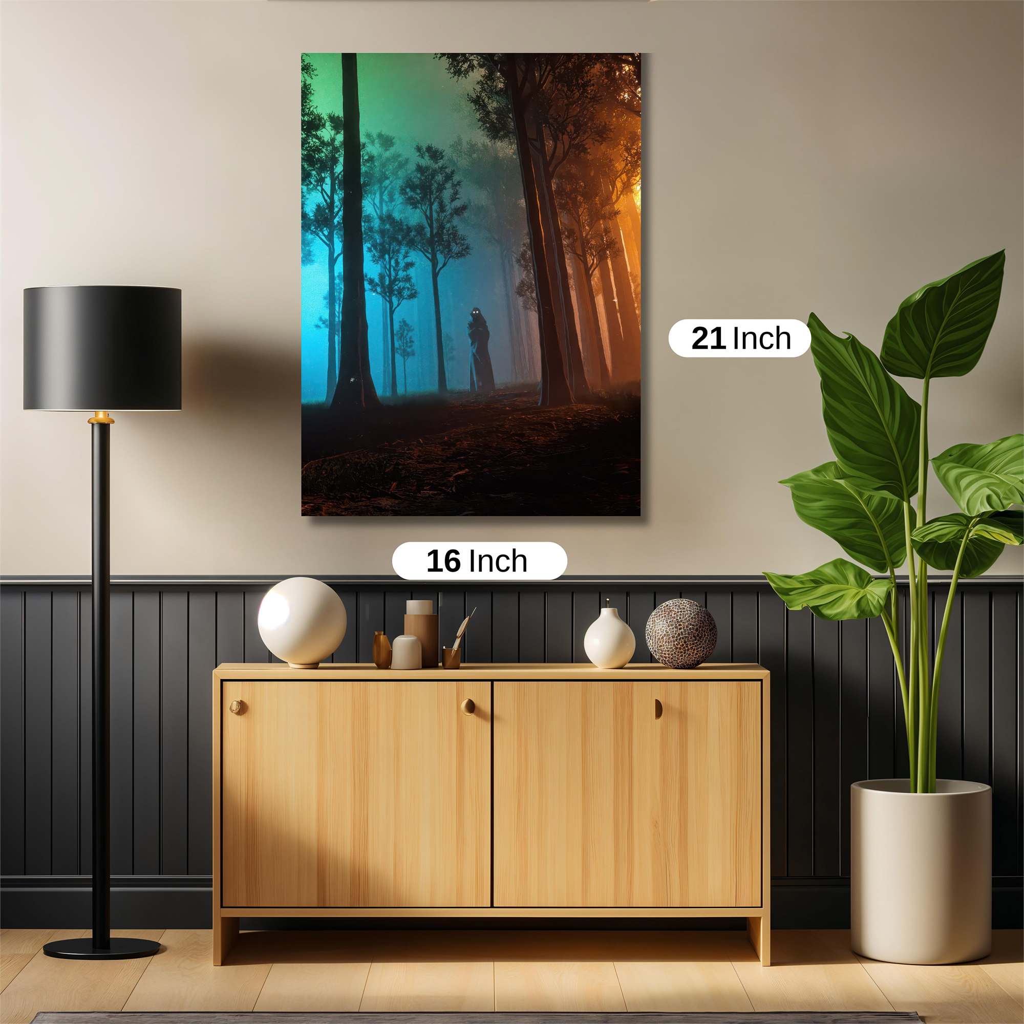 Mystic Twilight Safe Wall Magnetic / M